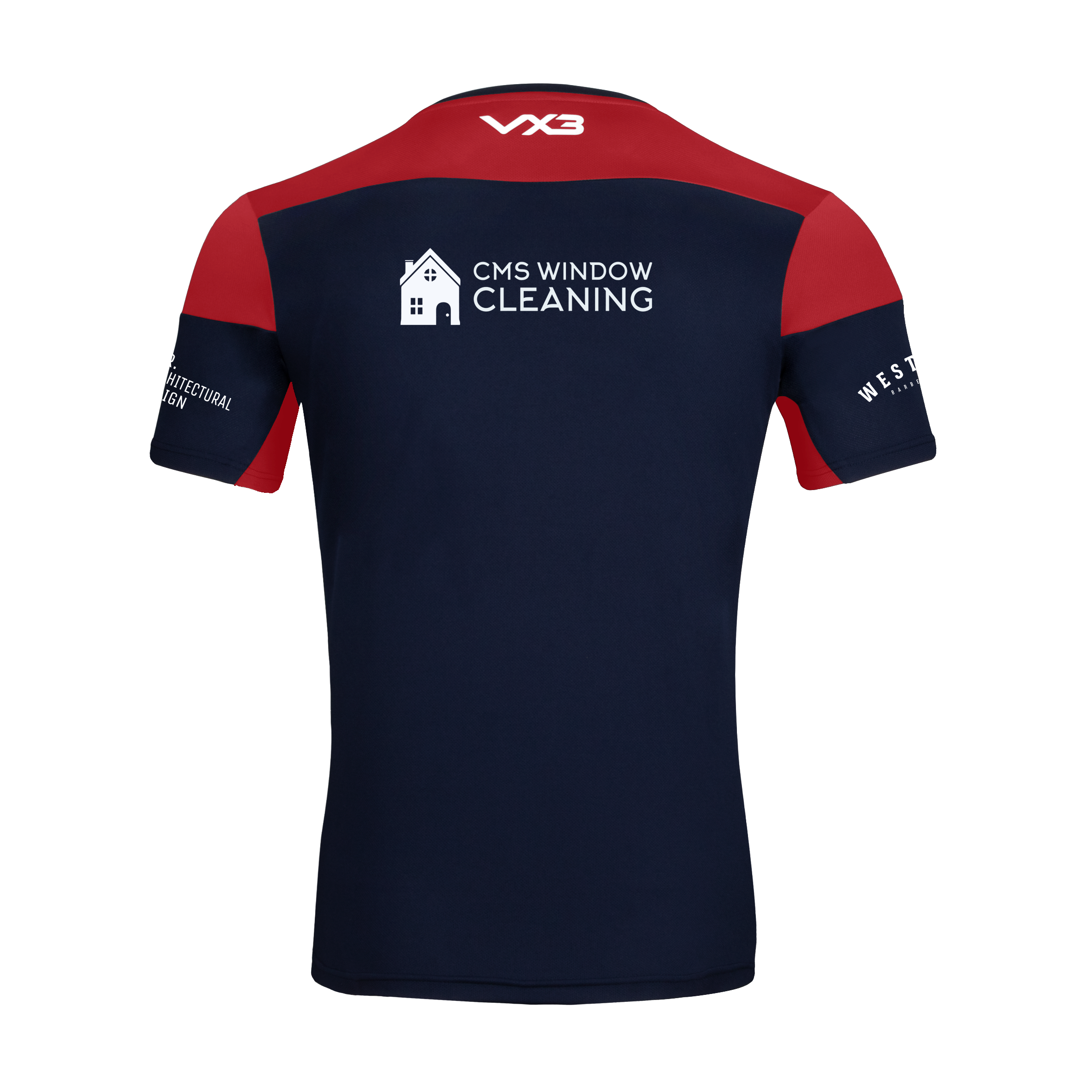 Wyvern United FC Opus Tee - Navy Red