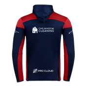 Wyvern United FC Opus Zoodie - Navy Red