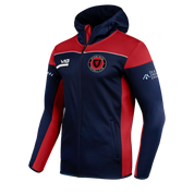 Wyvern United FC Opus Zoodie - Navy Red