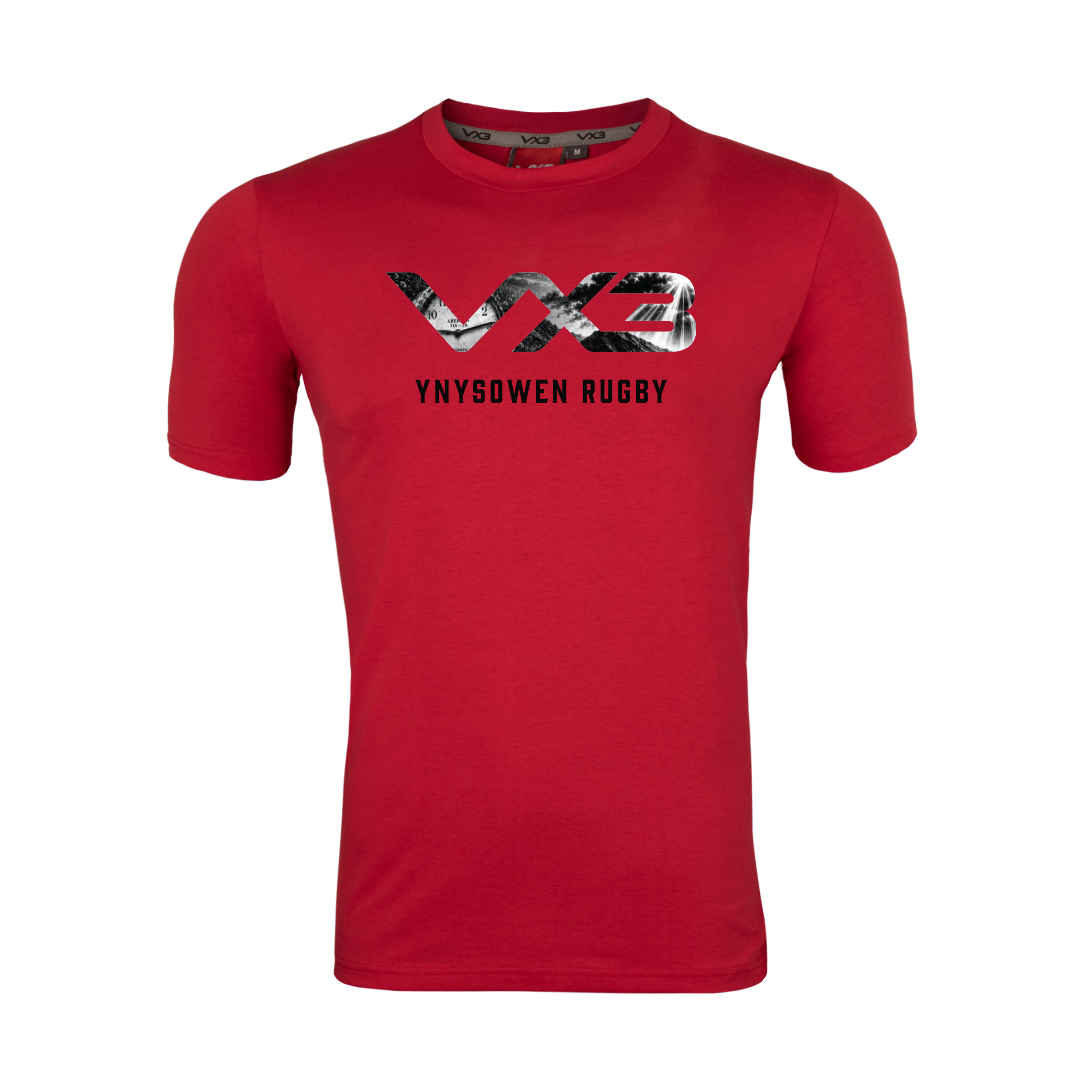 Ynysowen RFC Red Invicta Club Tee