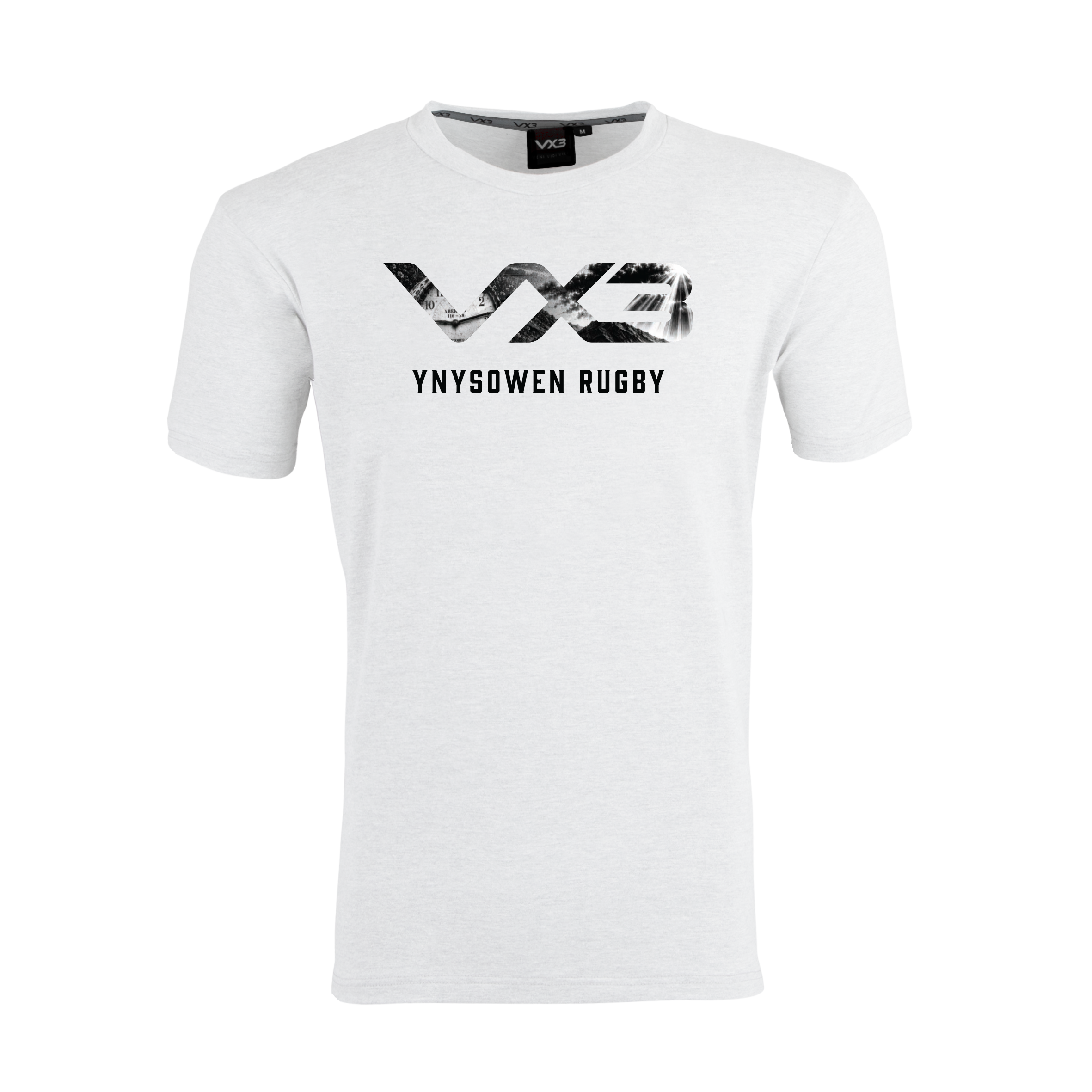 Ynysowen RFC White Invicta Club Tee
