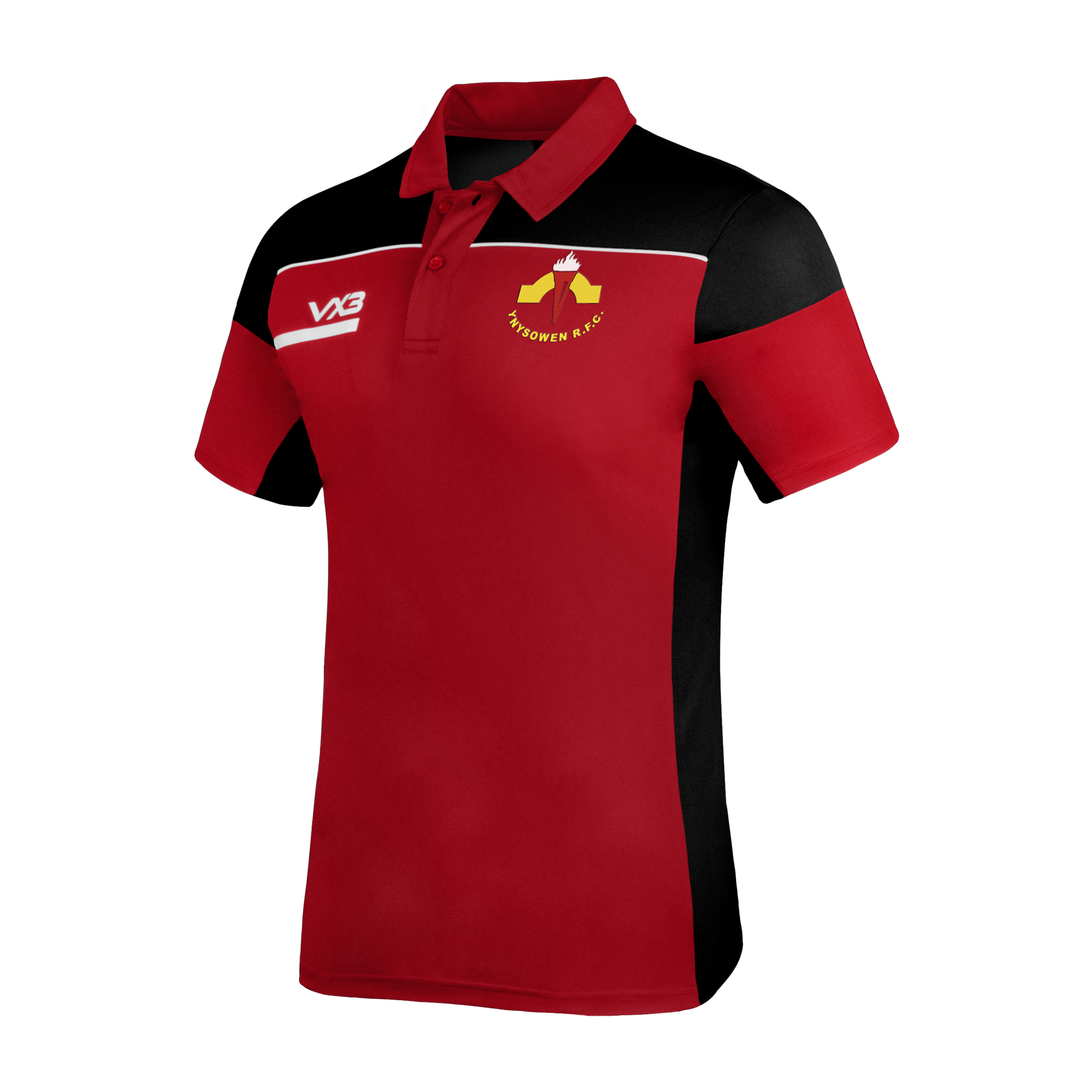 Ynysowen RFC Red Opus Polo