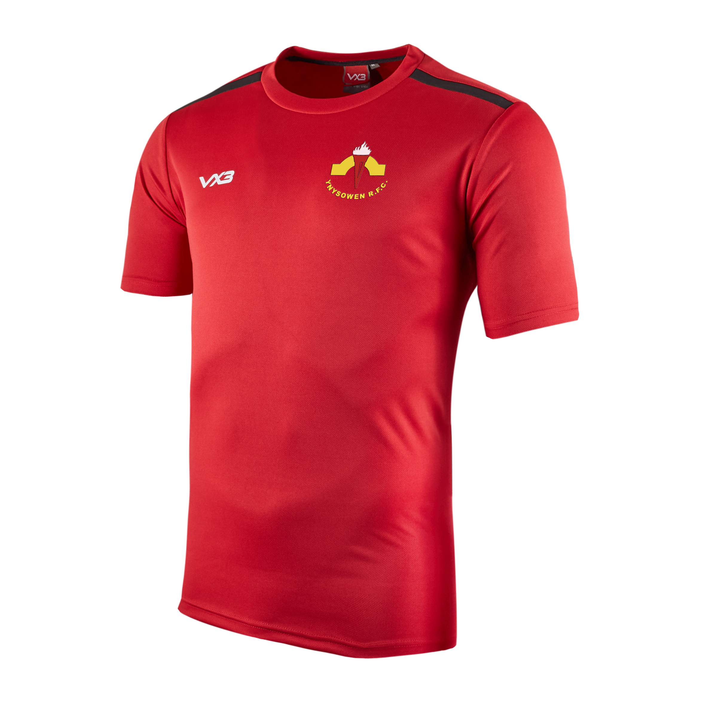 Ynysowen RFC Red Fortis Youth Tee