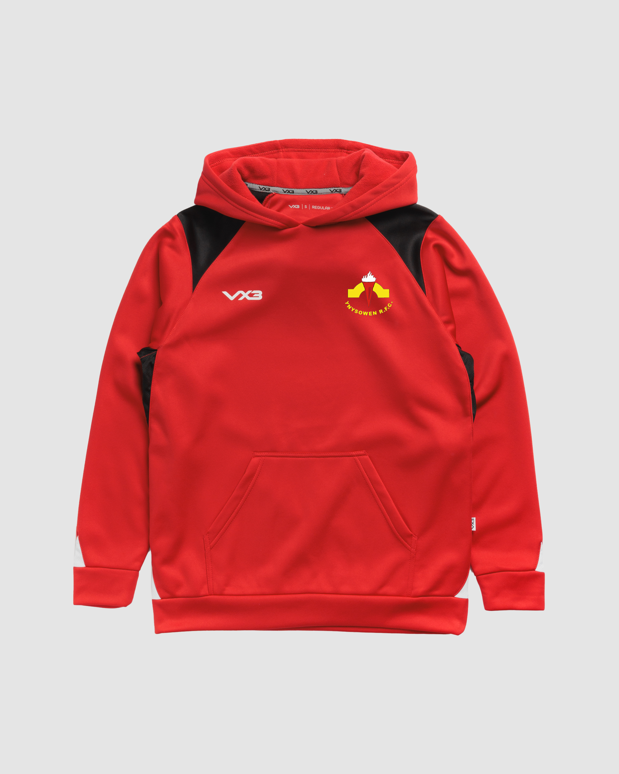 Ynysowen RFC Red Vertex Hoodie