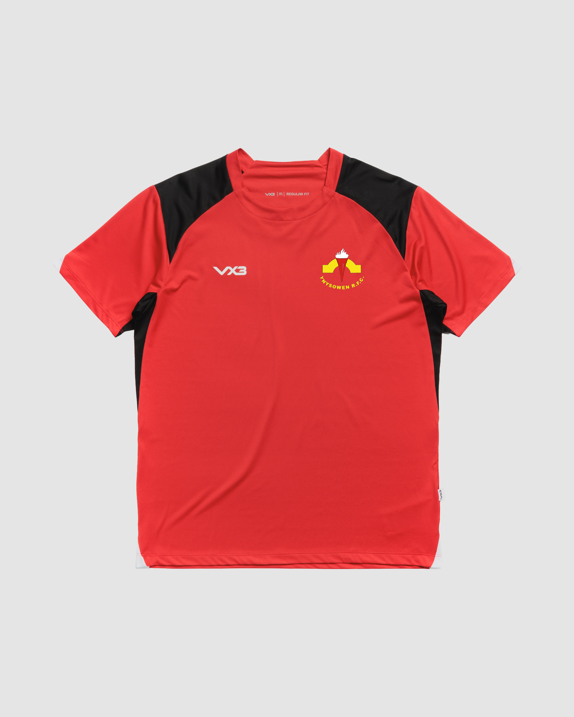Ynysowen RFC Red Vertex Tee