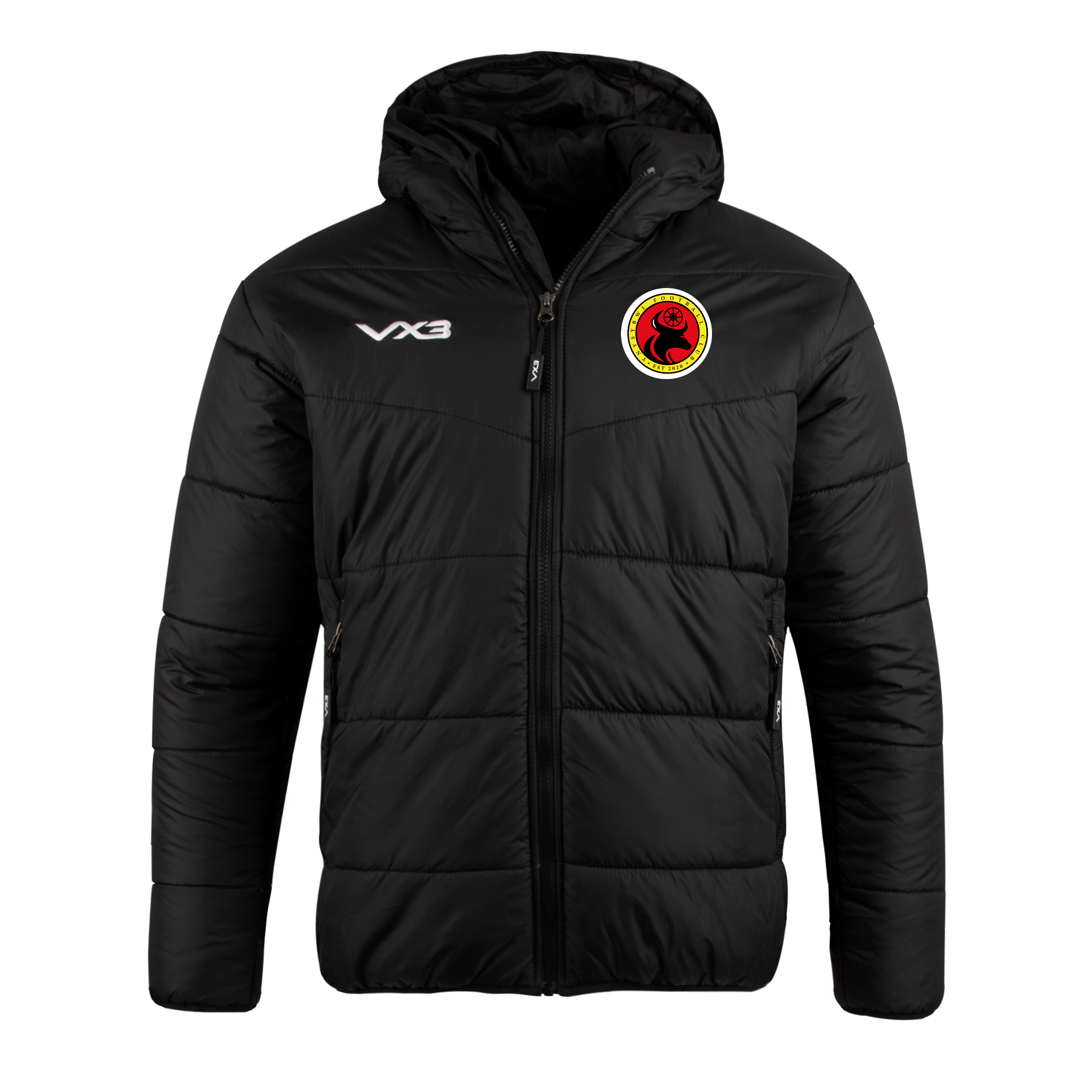 Ynysybwl FC Lorica Quilted Jacket Youth