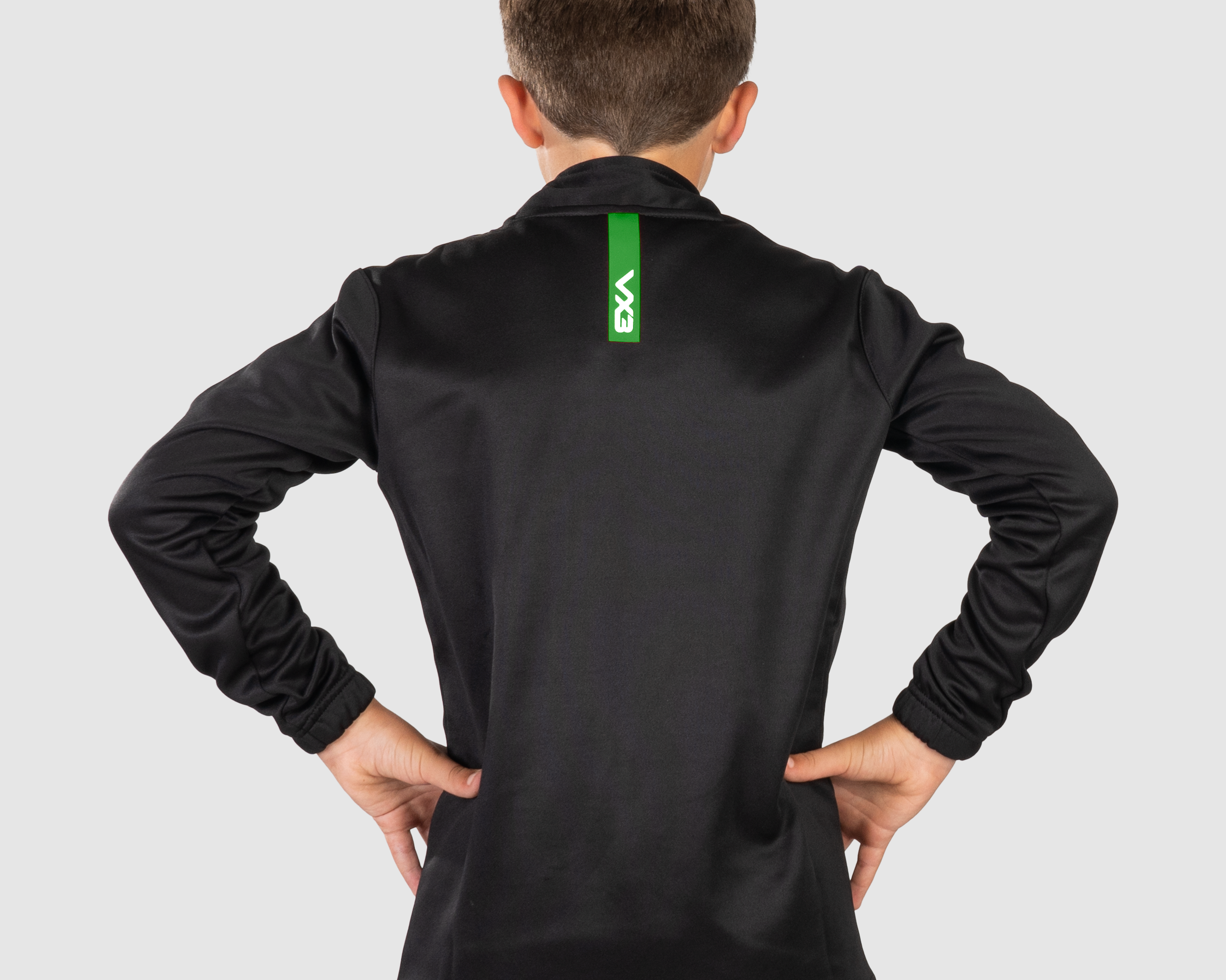 YouthFortis1_4ZipBlackEmeraldBack.png