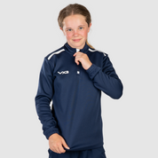 Fortis Youth Quarter Zip Sweat Navy/White