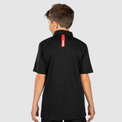 Fortis Youth Polo Black/Red