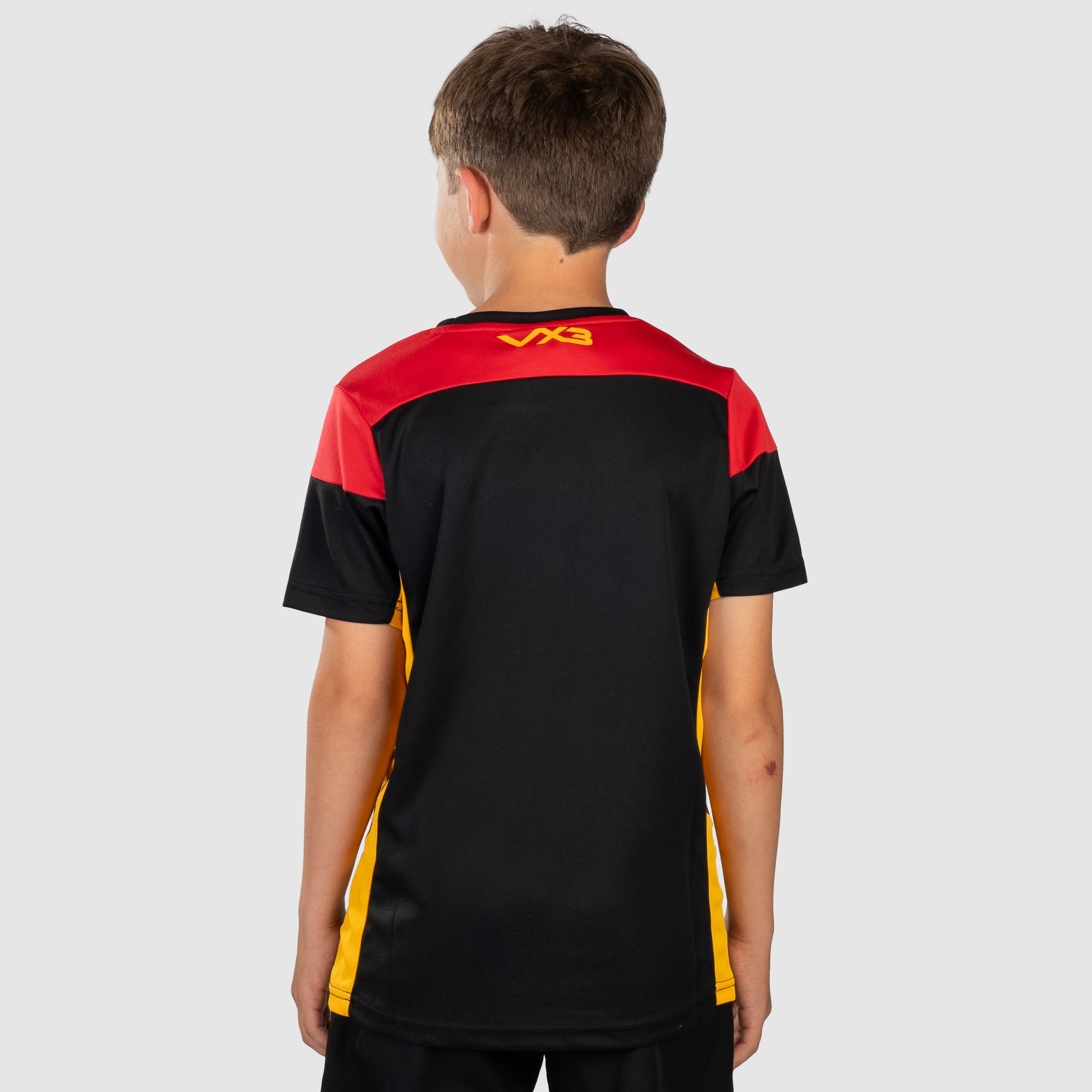 Opus Tee Youth - Black Red Amber