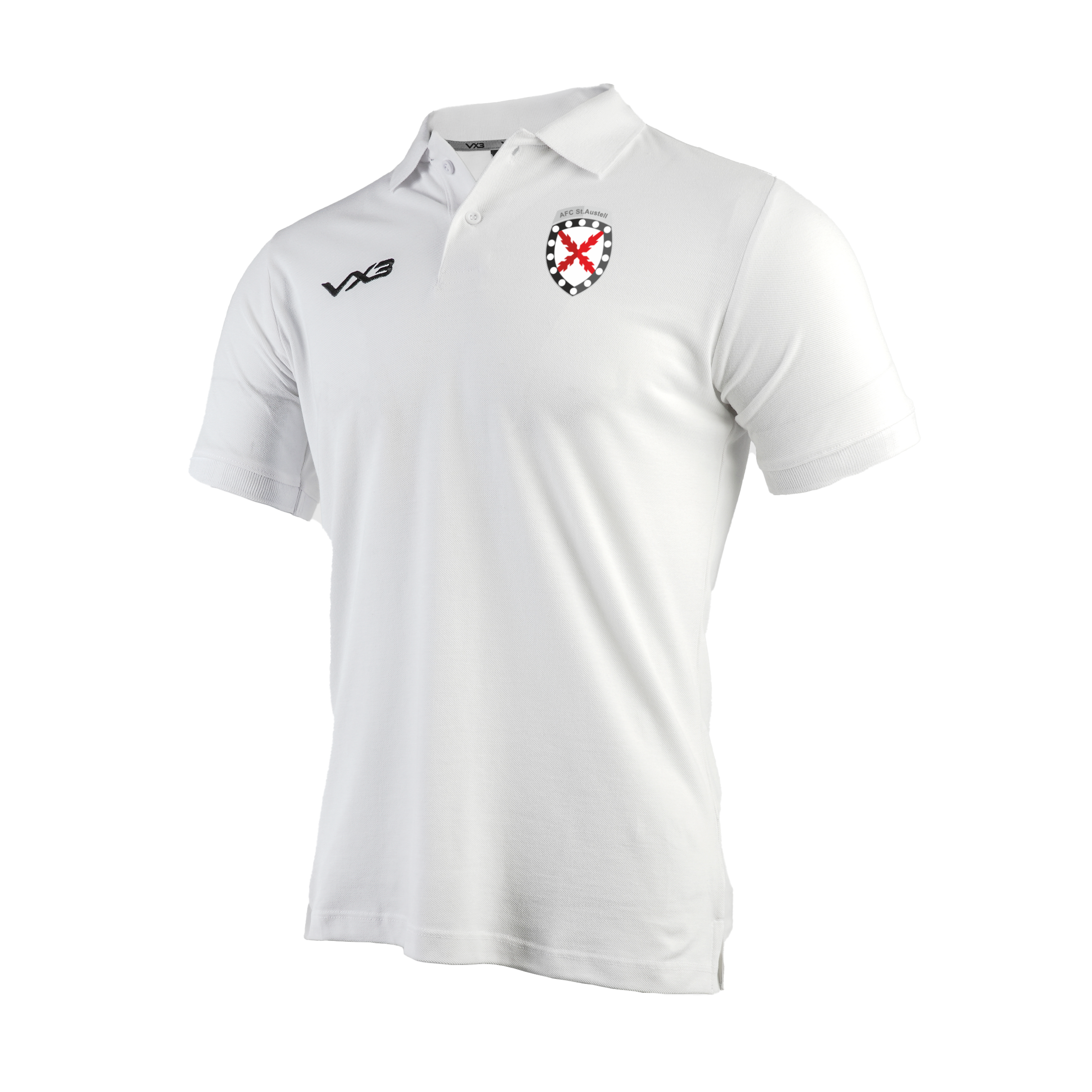 AFC St Austell White Primus Polo Shirt