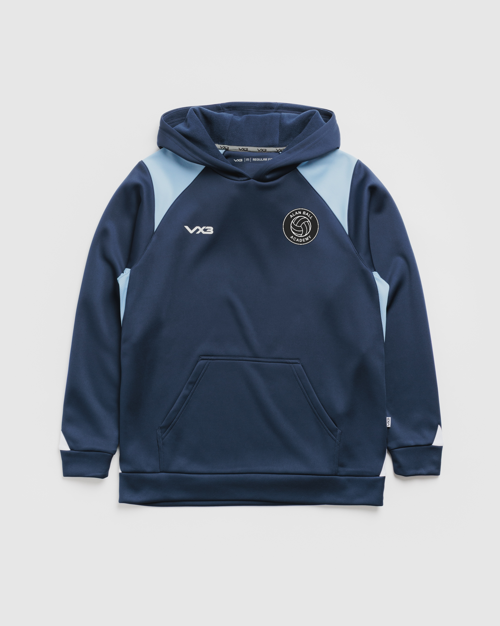 Alan Ball Academy Vertex Hoodie -Navy/Sky/White