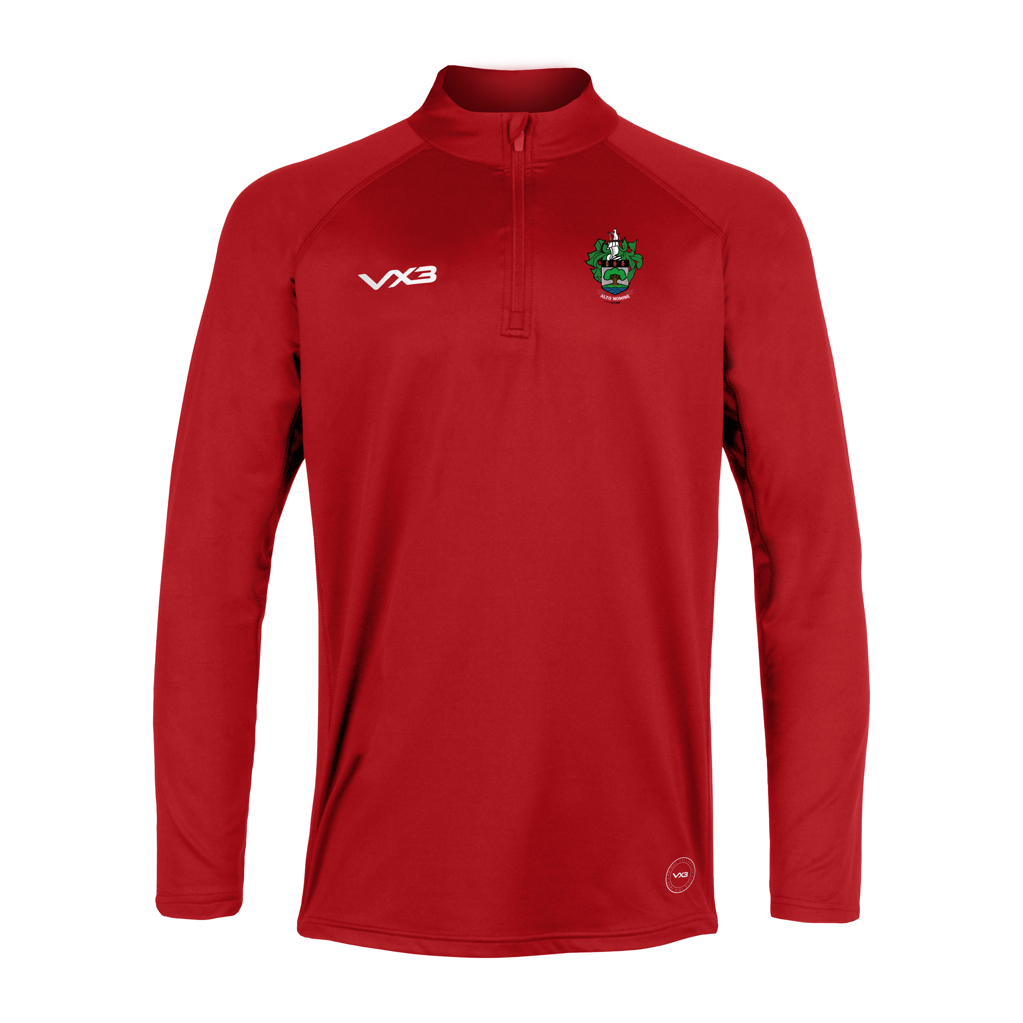 Alton Rugby Club Primus Quarter Zip Red