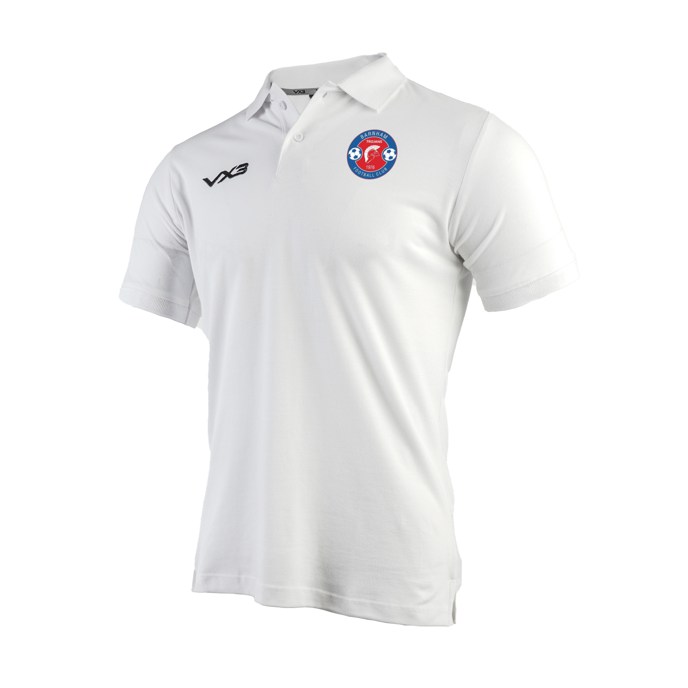 Barnham Trojans Primus Polo Shirt White