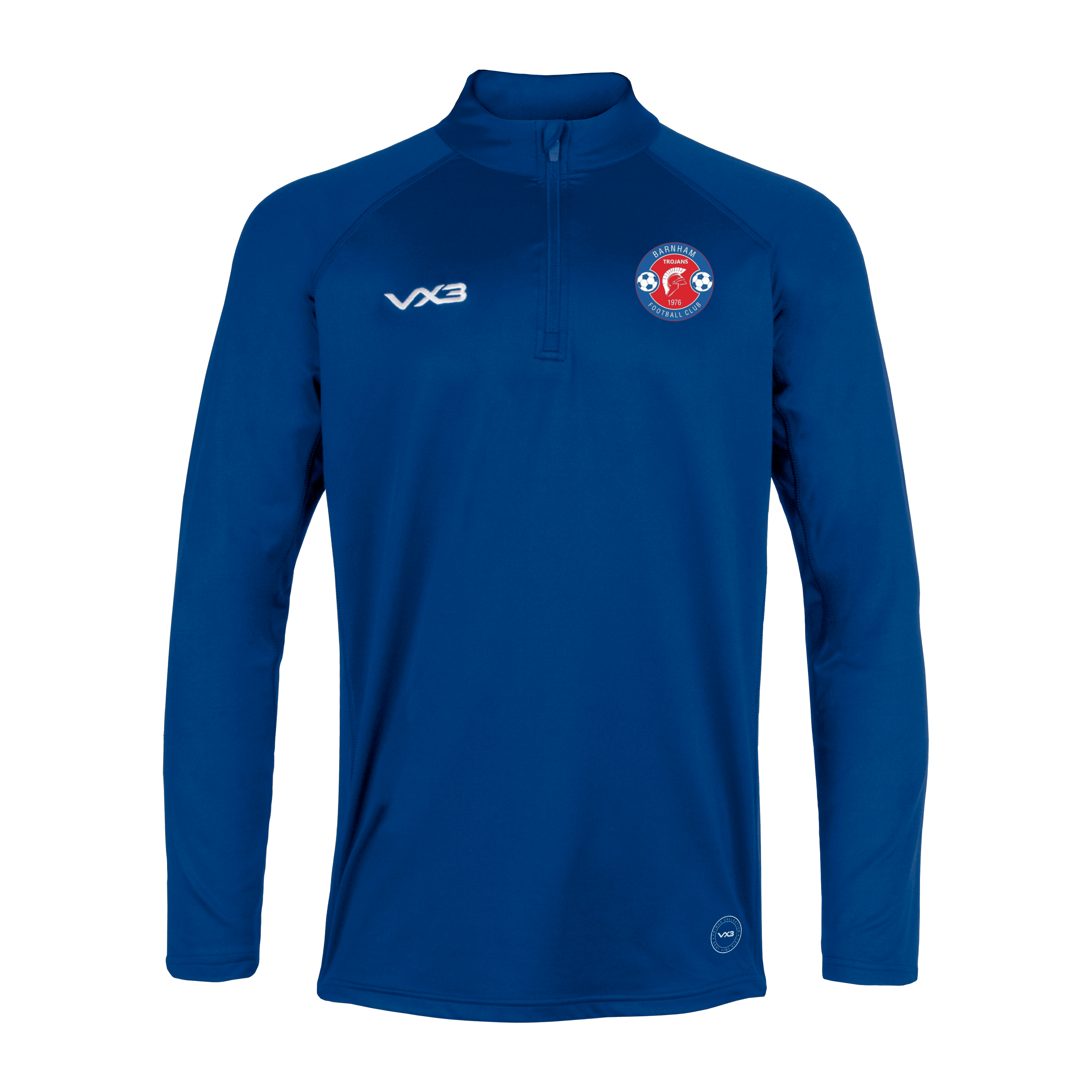Barnham Trojans Primus Youth Quarter Zip Royal