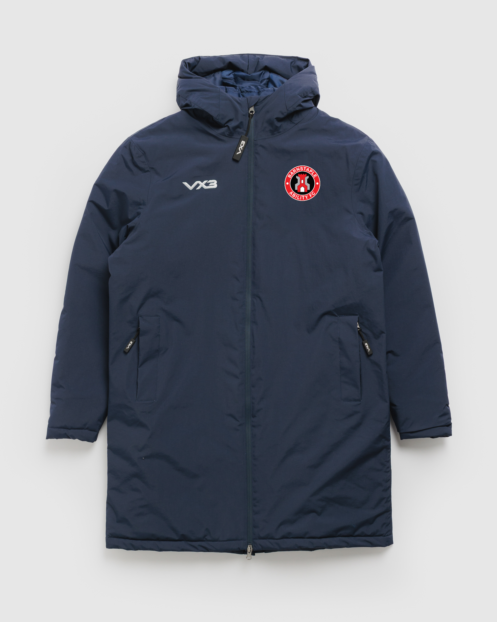 Barnstaple Ability FC Nero Managers Jacket