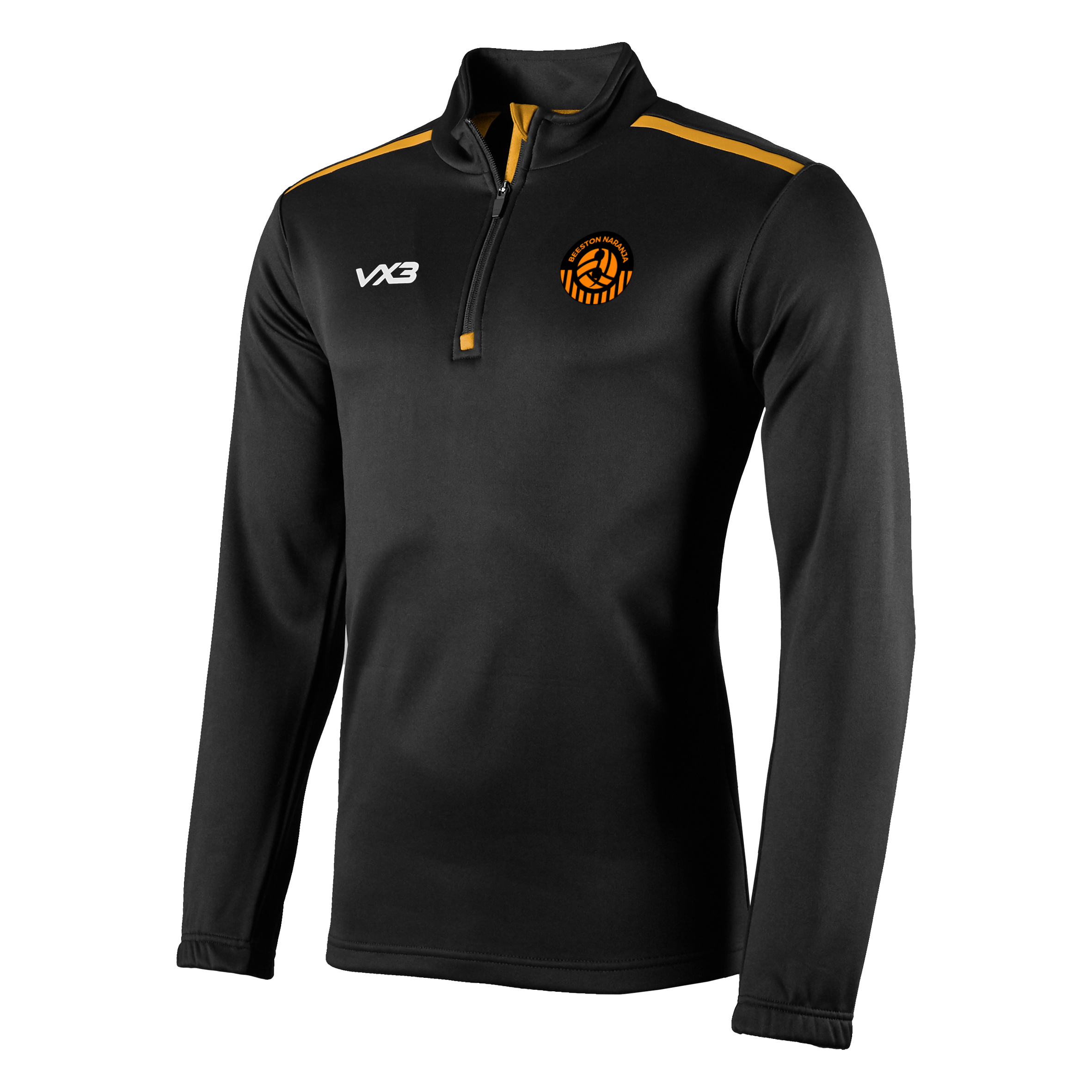 Beeston Naranja FC Fortis Quarter Zip Sweat