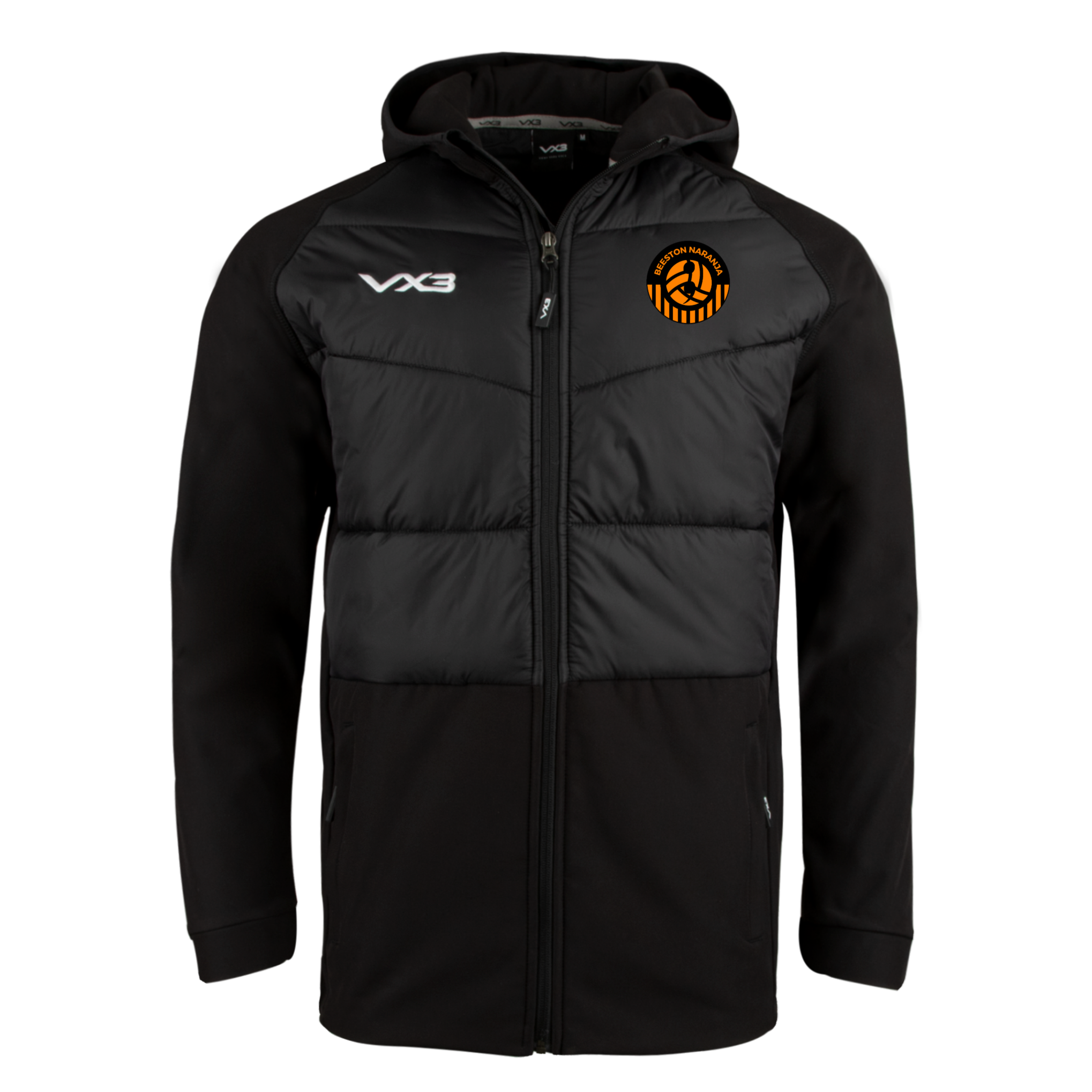 Beeston Naranja FC Tempest Hybrid Jacket