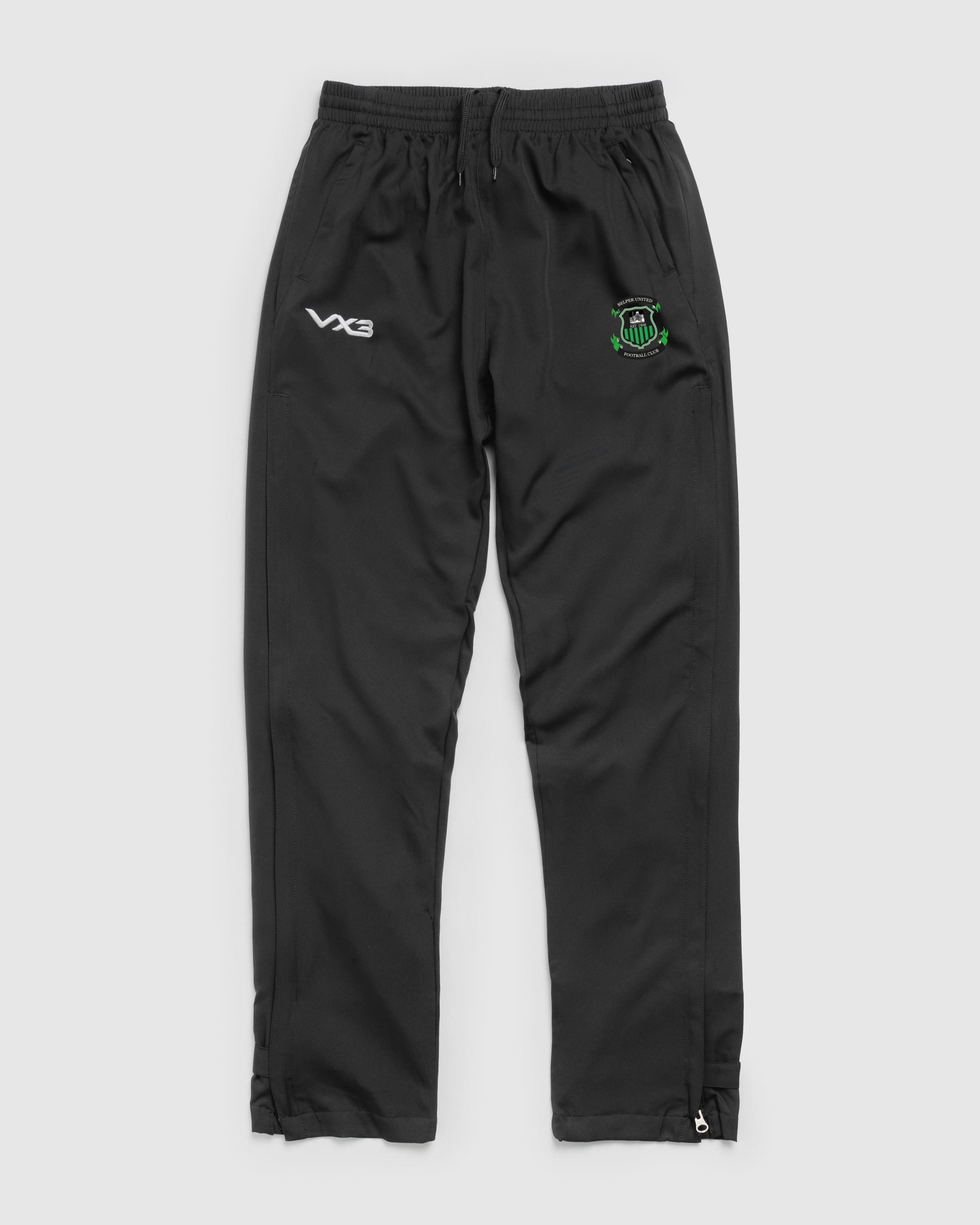 Belper United FC Braca Trackpant Black Youth
