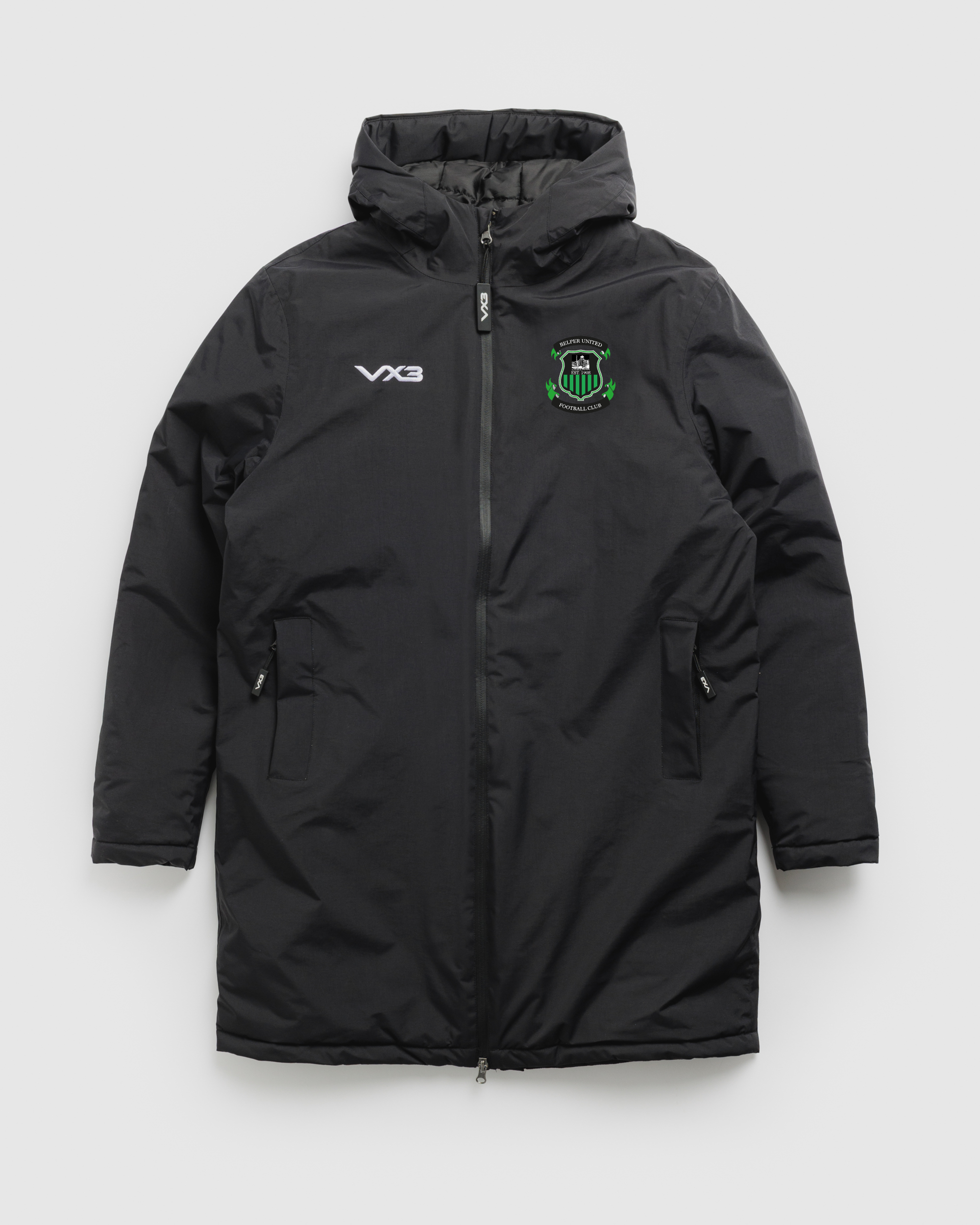 Belper United FC Nero Managers Jacket