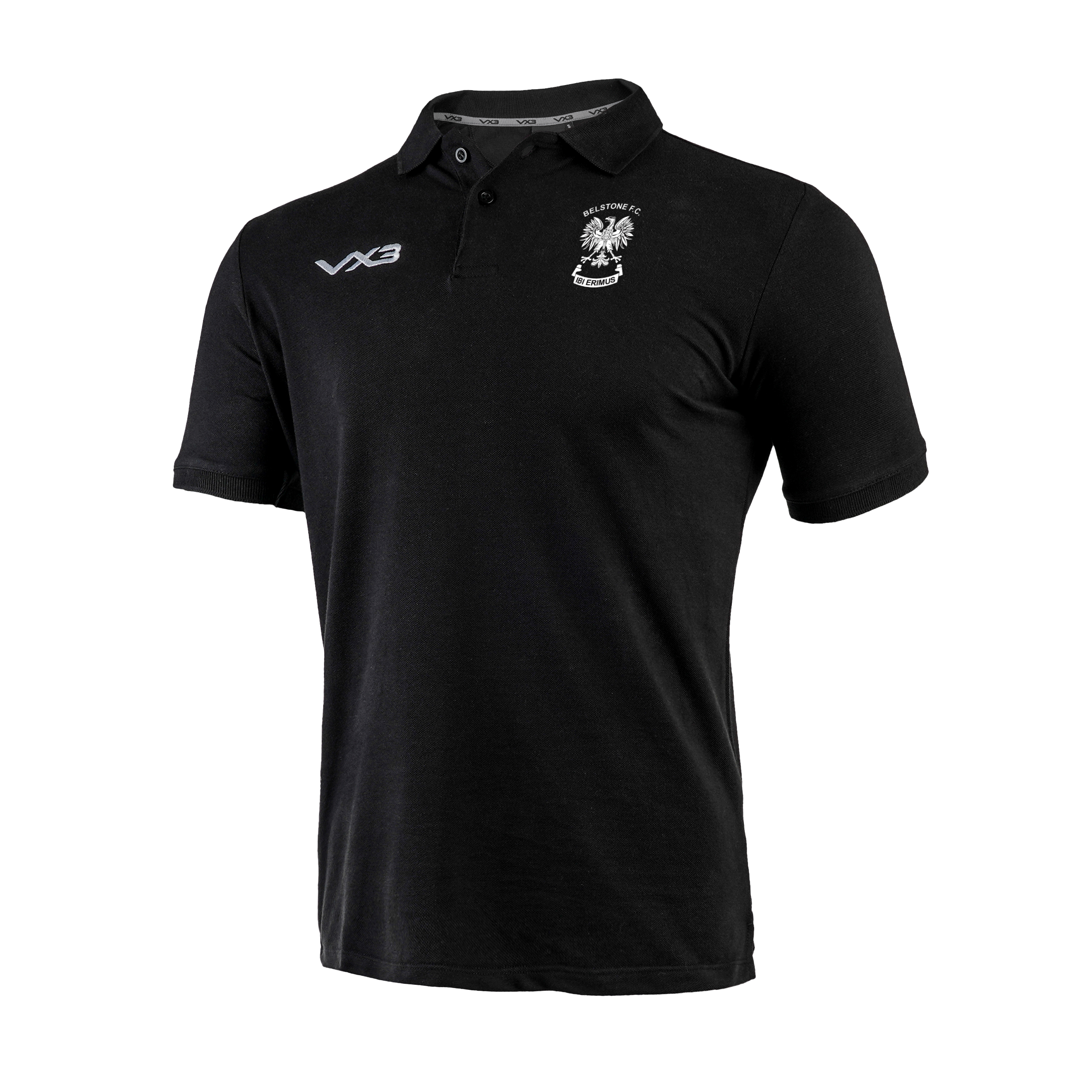 Belstone FC Primus Polo Shirt Black
