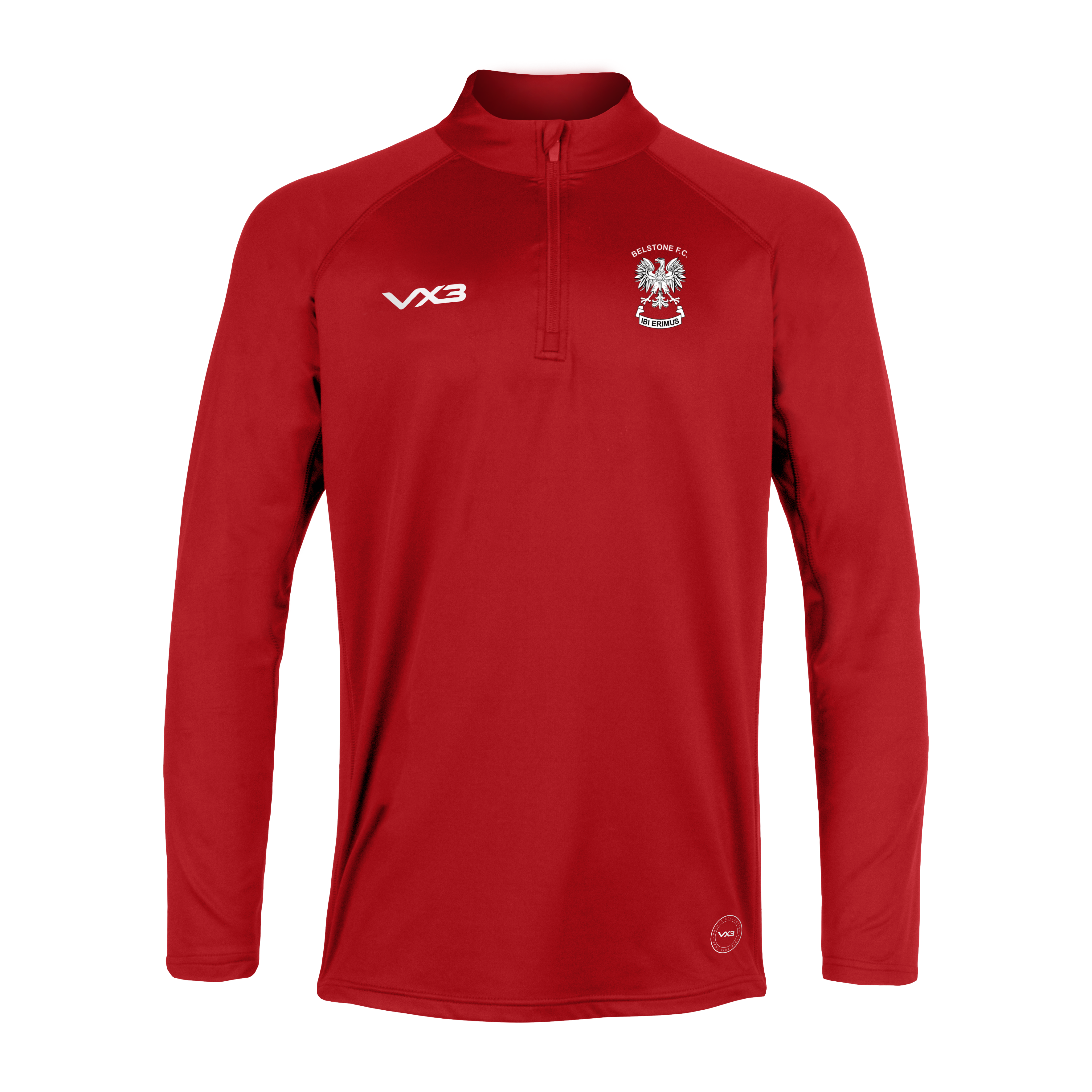 Belstone FC Primus Quarter Zip Red