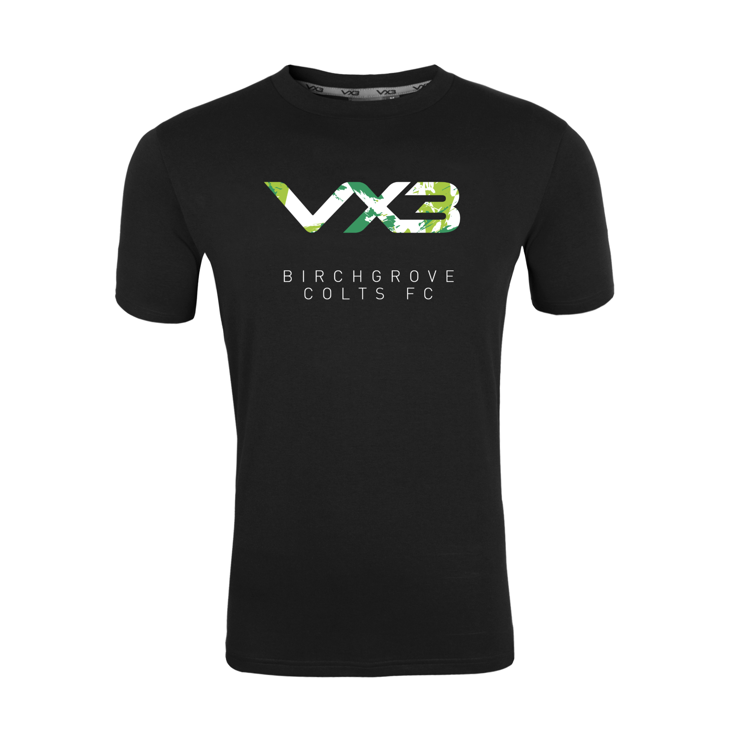 Birchgrove Colts FC Black Youth Invicta Club Tee