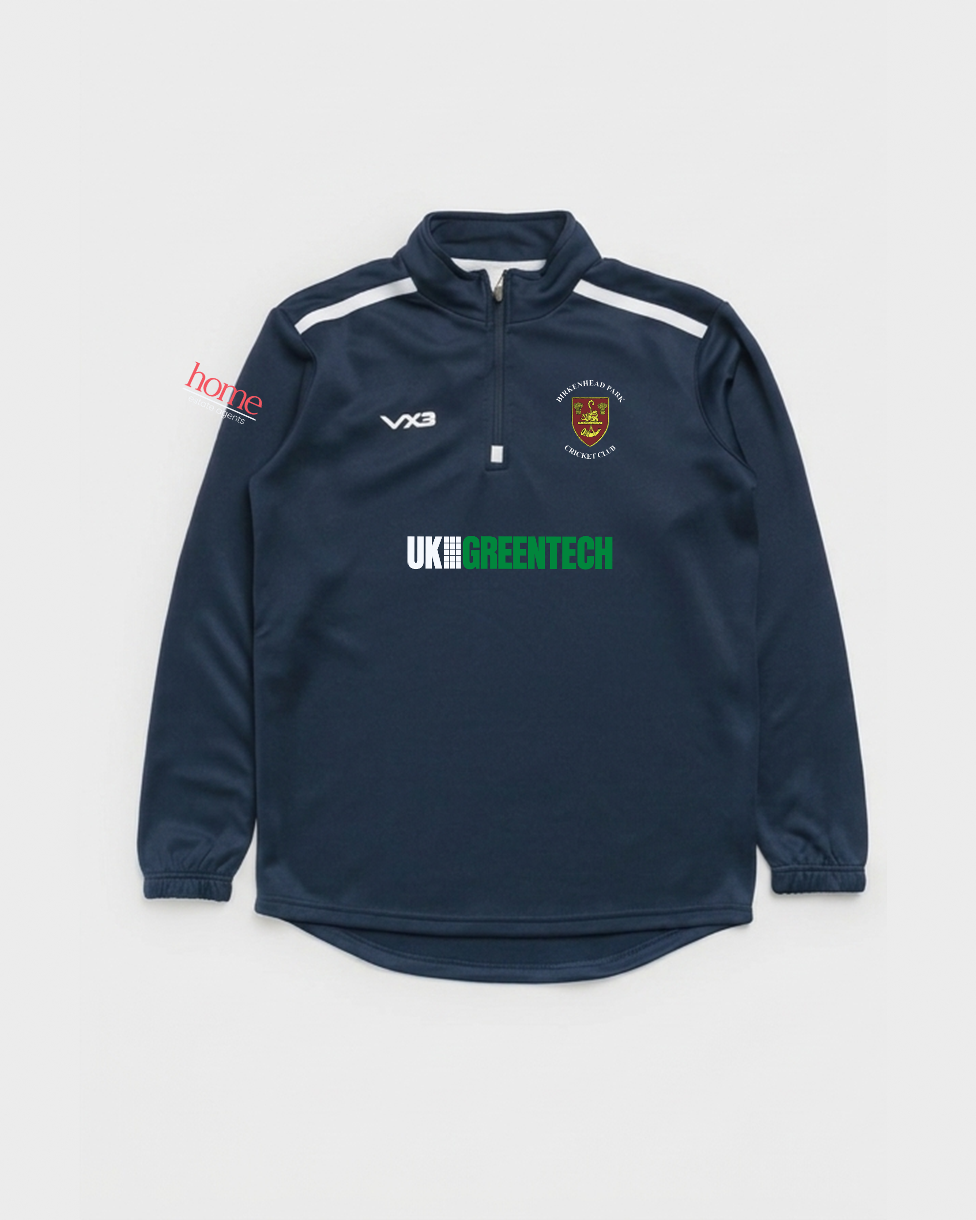 Birkenhead Park Cricket Club Fortis Quarter Zip Sweat