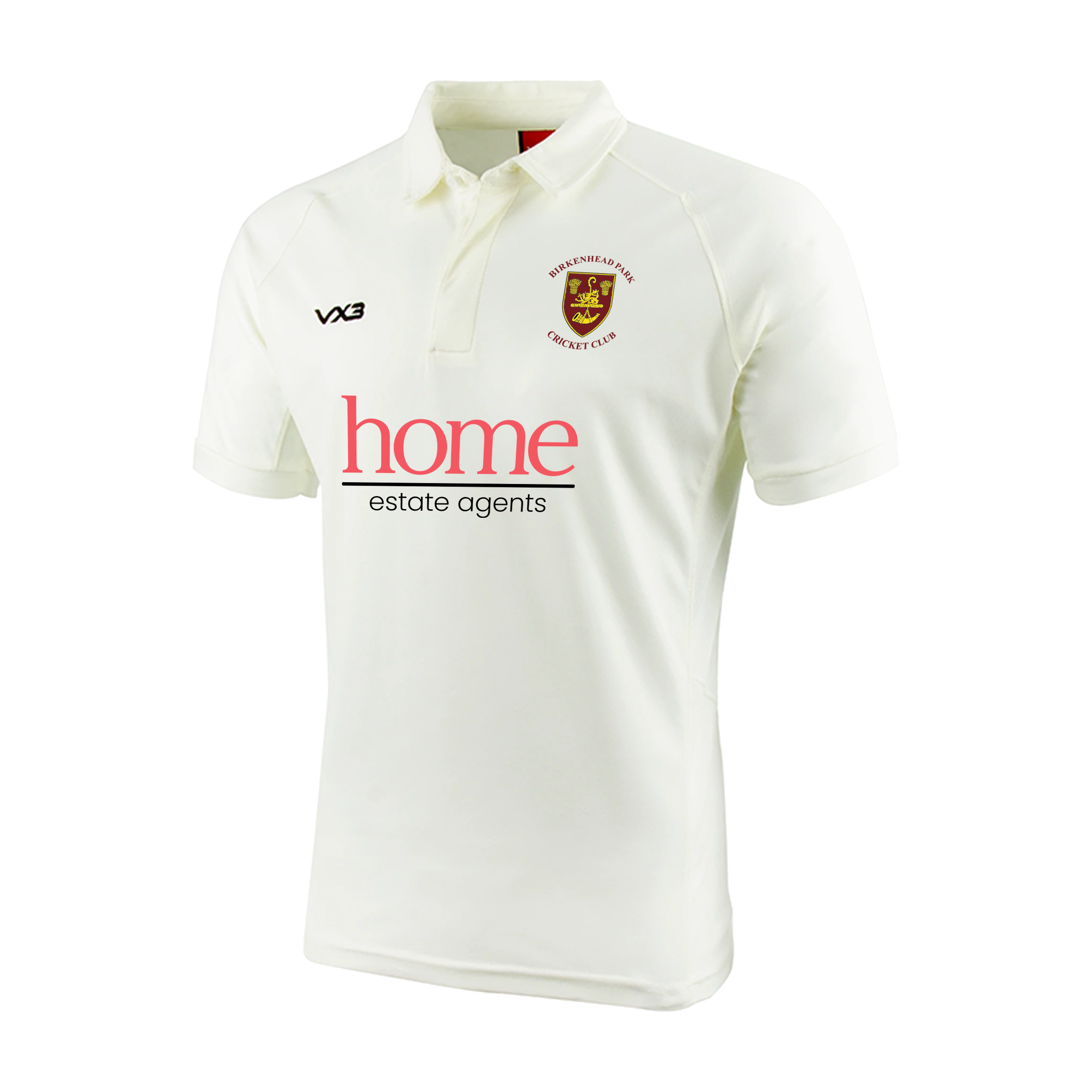 Birkenhead Park Cricket Club Youth Short Sleeve Shirt