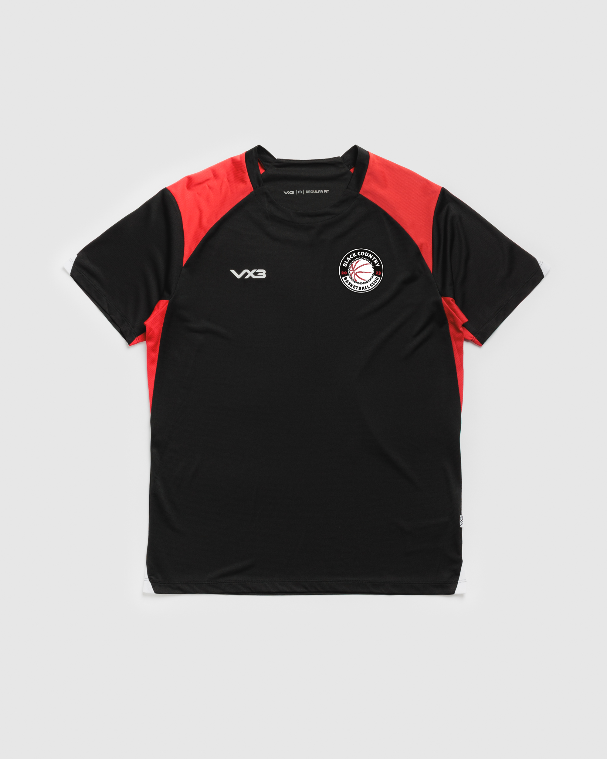 Black Country Steelers Basketball  Vertex Youth Tee