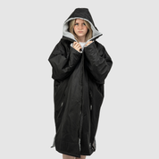 Duro Elite Sports Robe Black/Grey