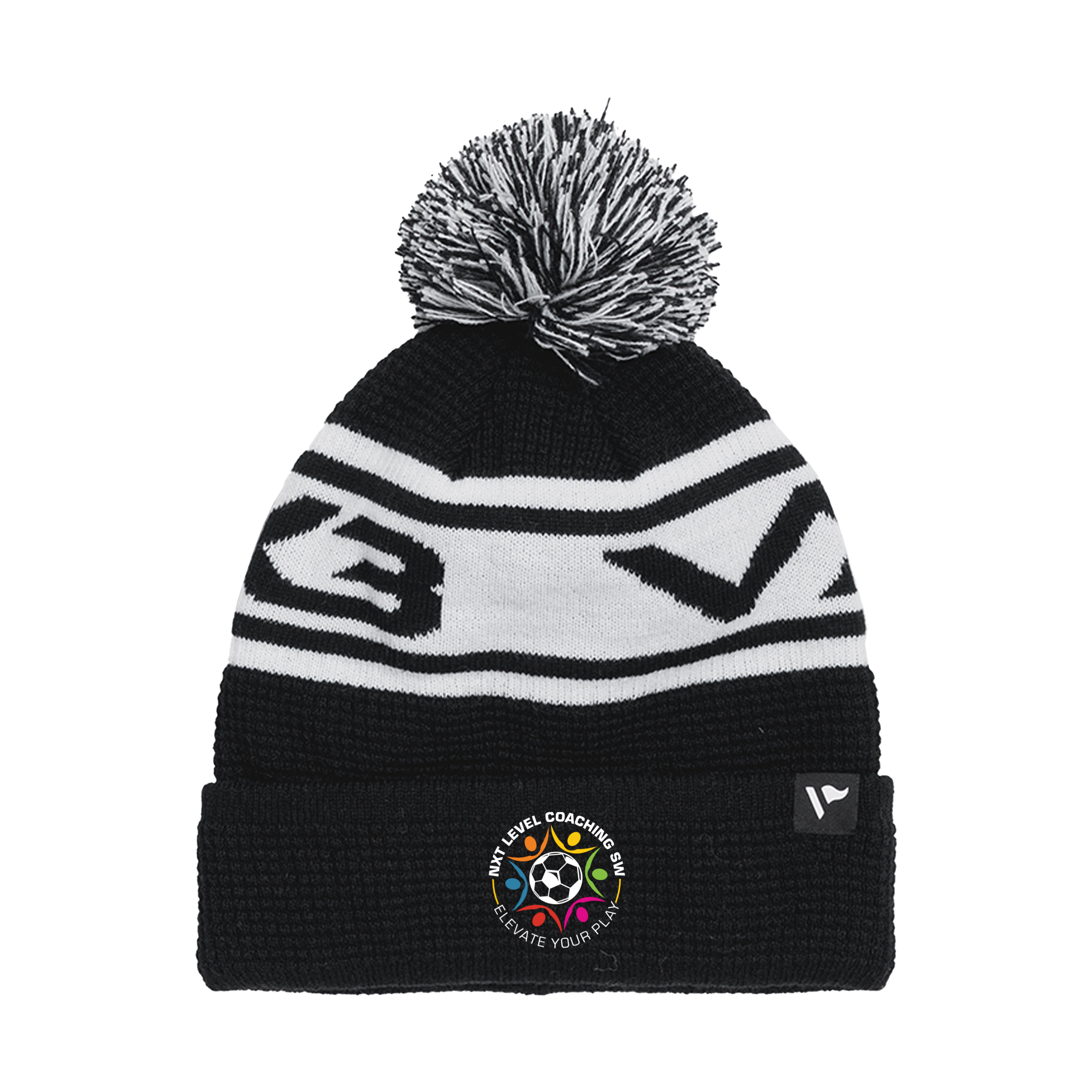 NXT Level Coaching Waffle Knit Bobble Hat -
