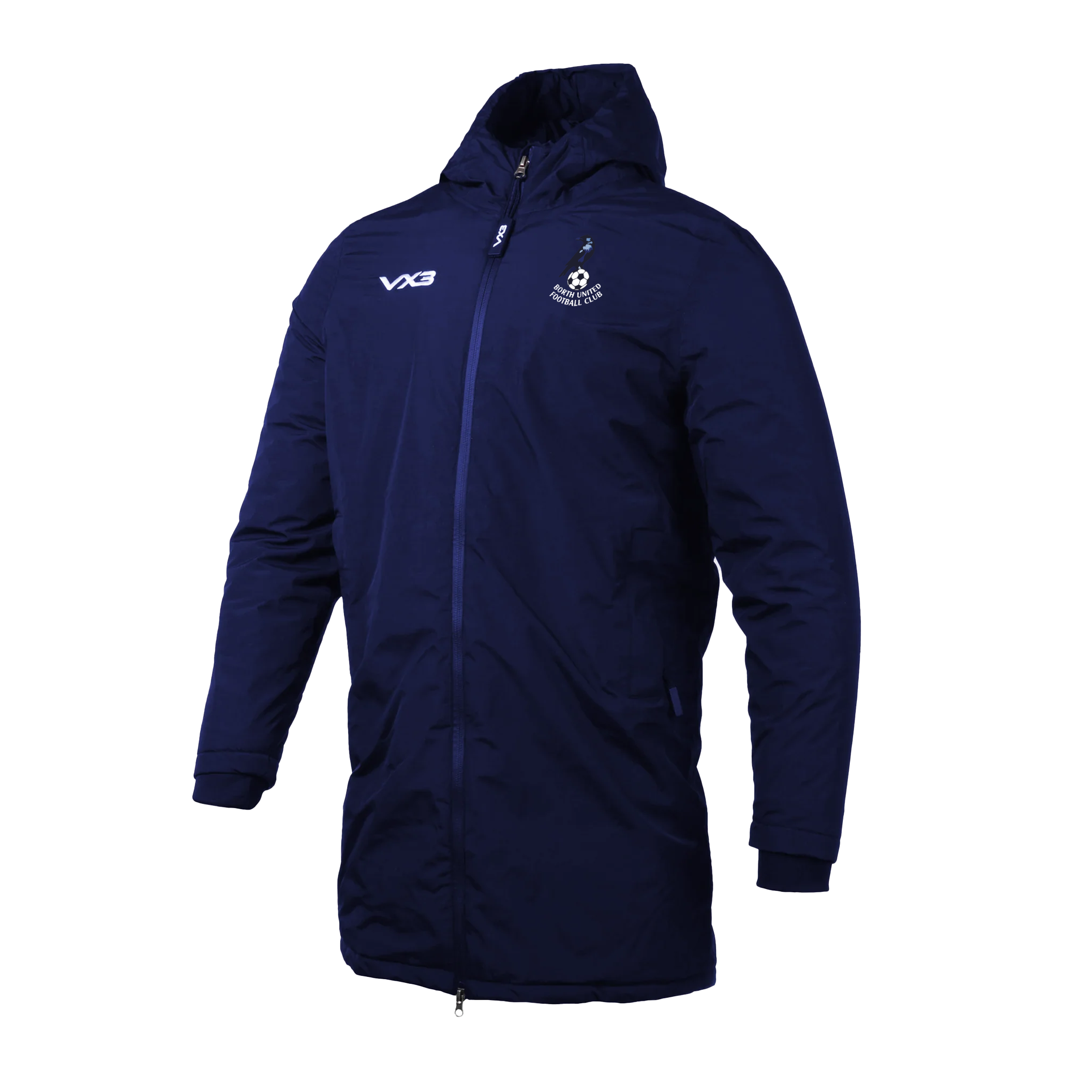 Borth United FC Nero Managers Jacket