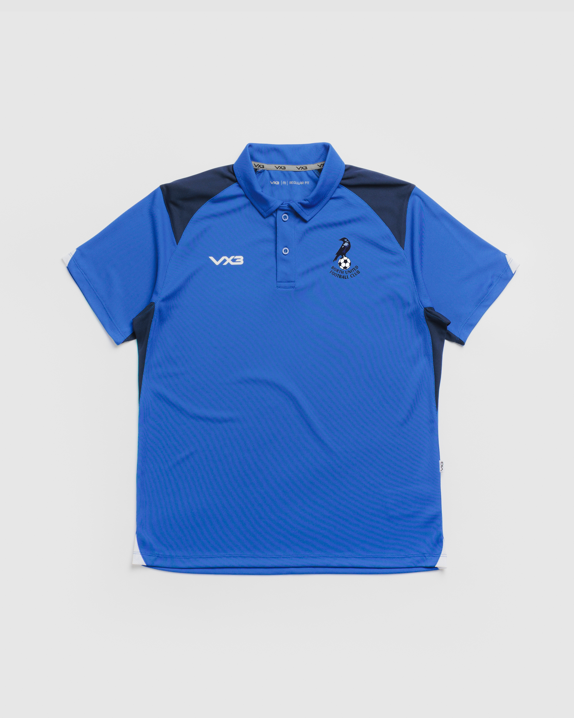 Borth United FC Vertex Polo