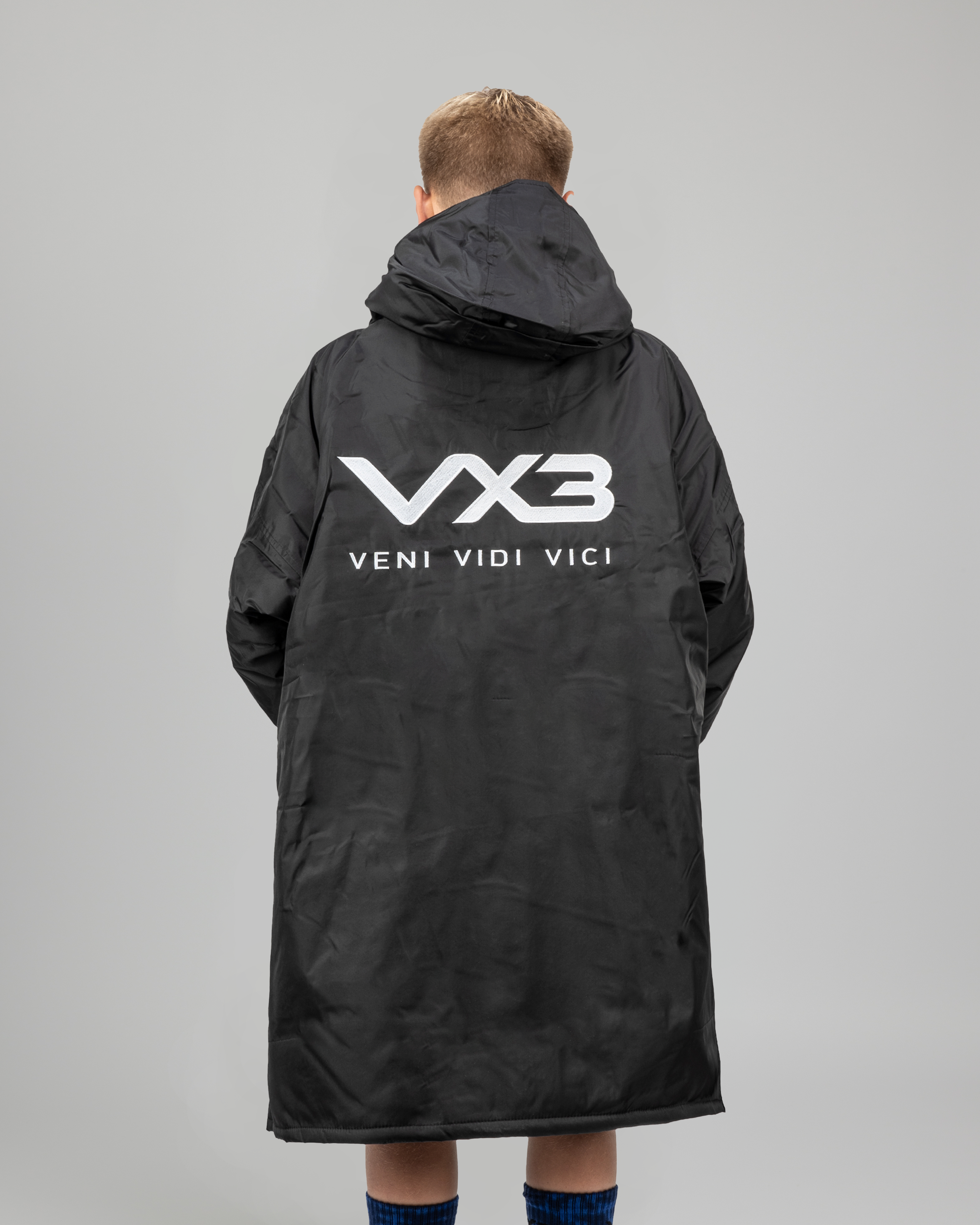 Duro Elite Sports Robe Black/Grey Kids