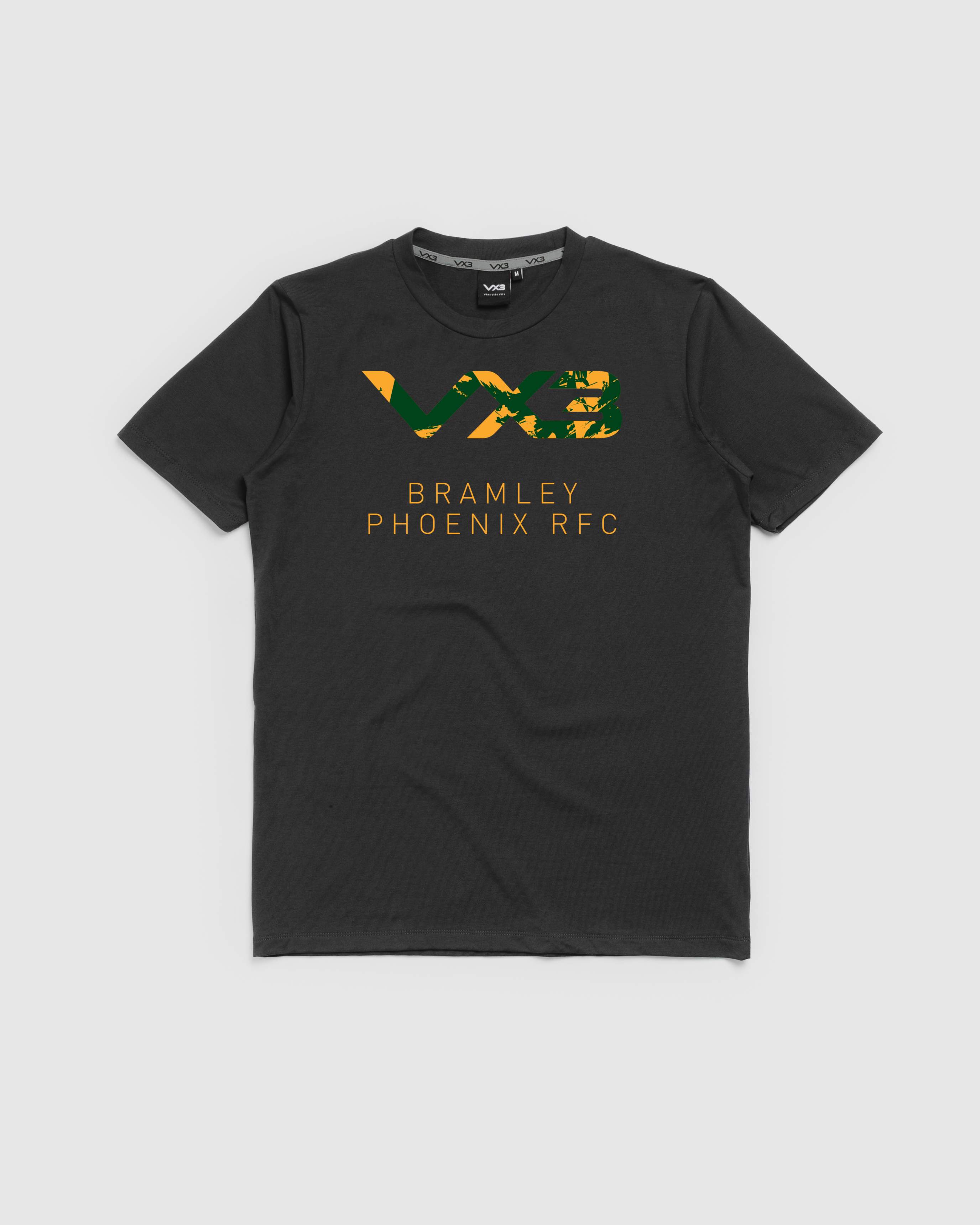 Bramley Phoenix RUFC Black Youth Invicta Tee