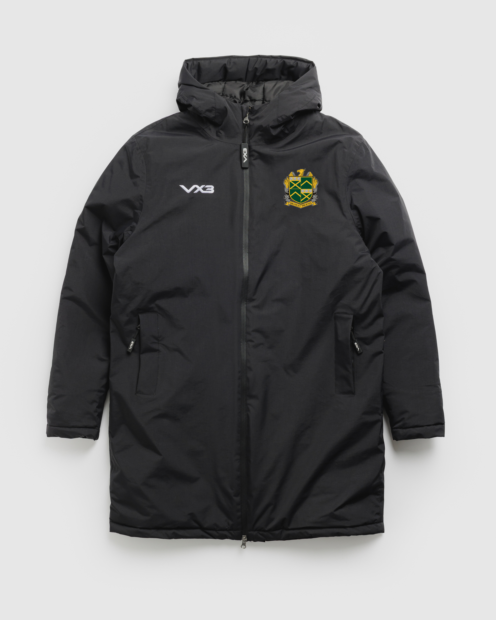 Bramley Phoenix RUFC Nero Managers Jacket