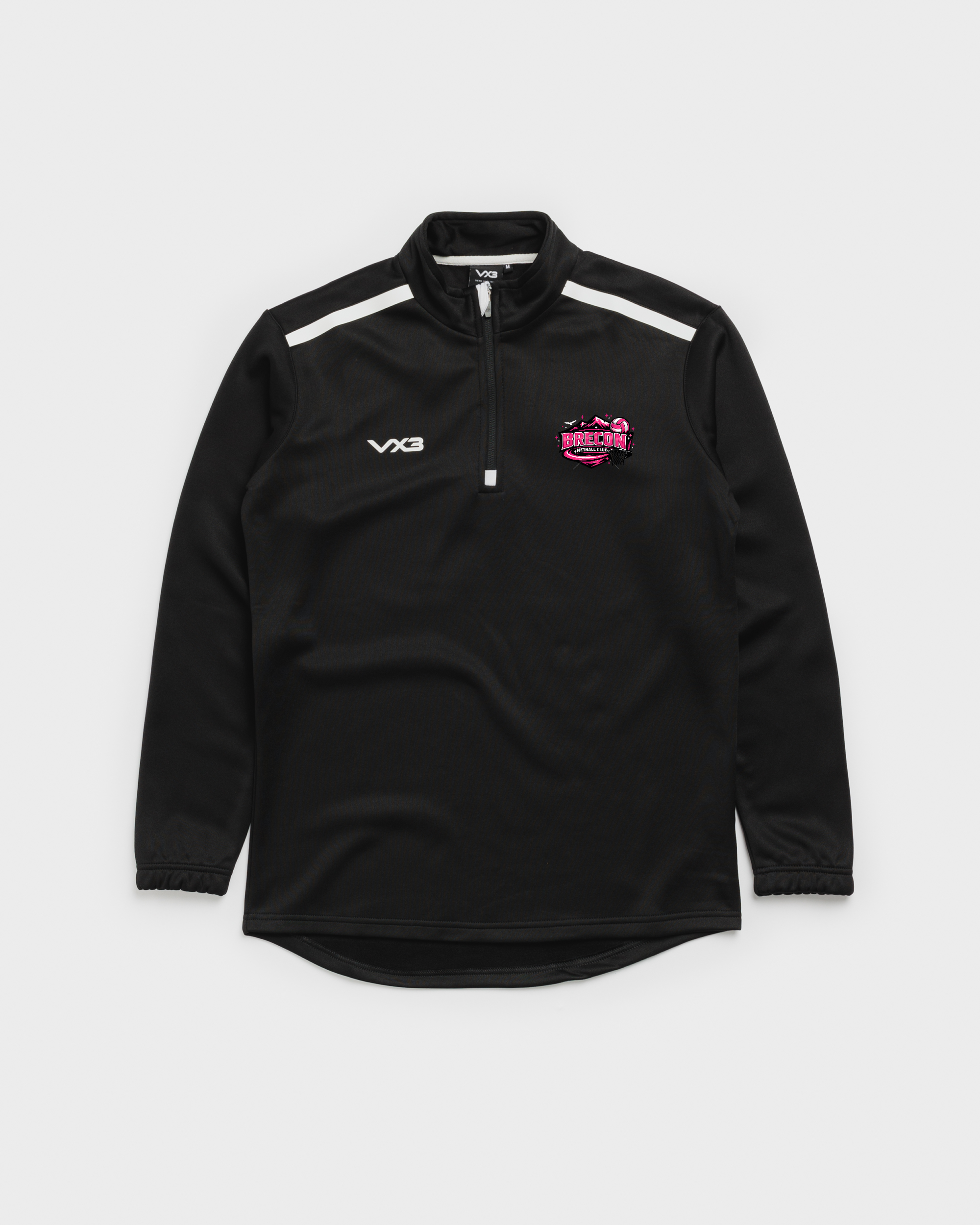 Brecon Netball Fortis Quarter Zip Sweat