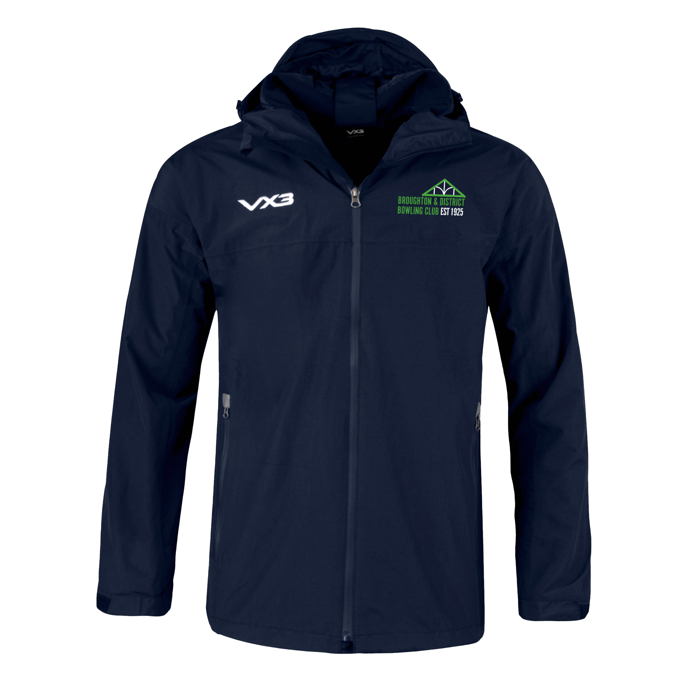 Broughton & District Bowling Club Protego Waterproof Jacket
