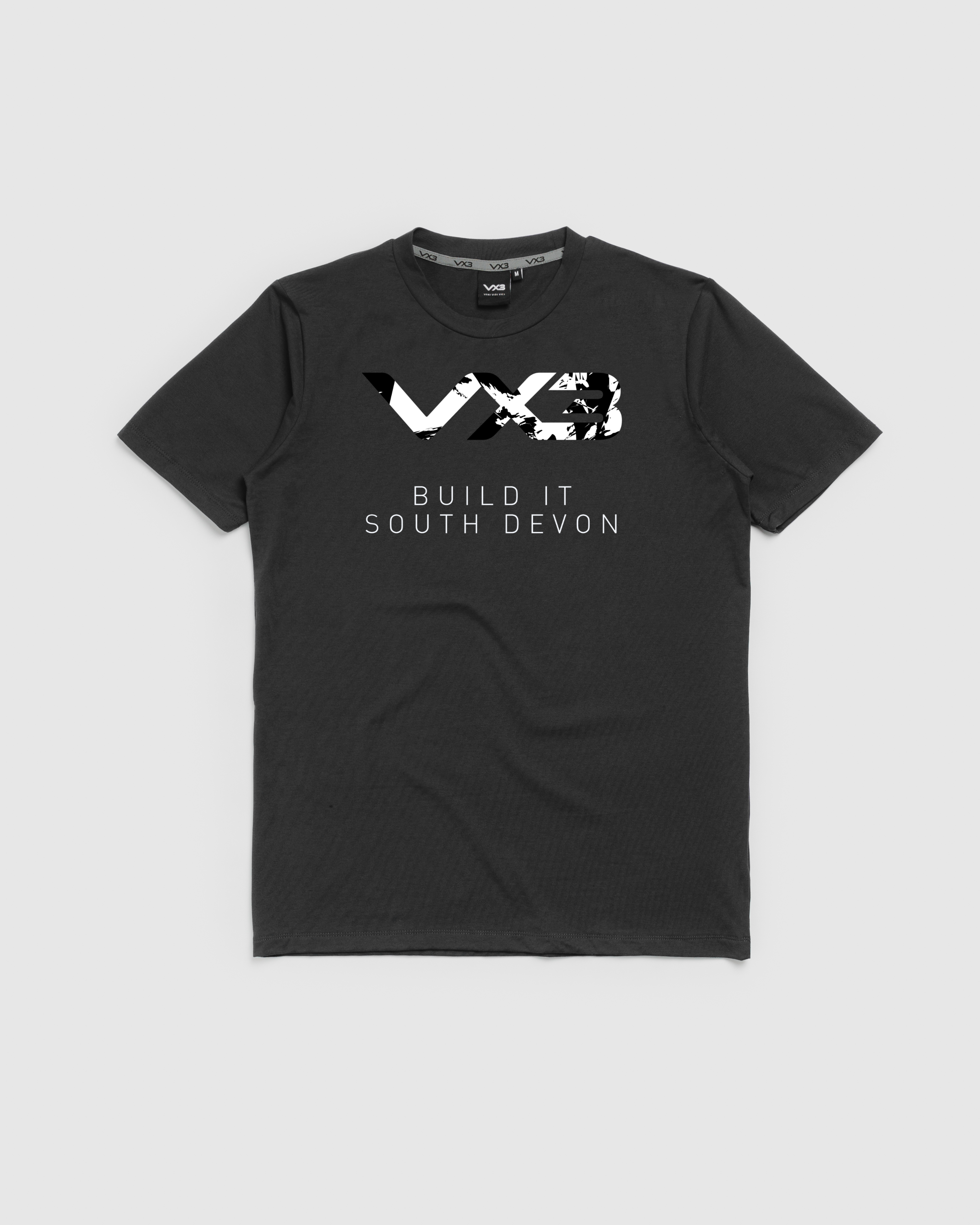 Build It South Devon Black Invicta Club Tee