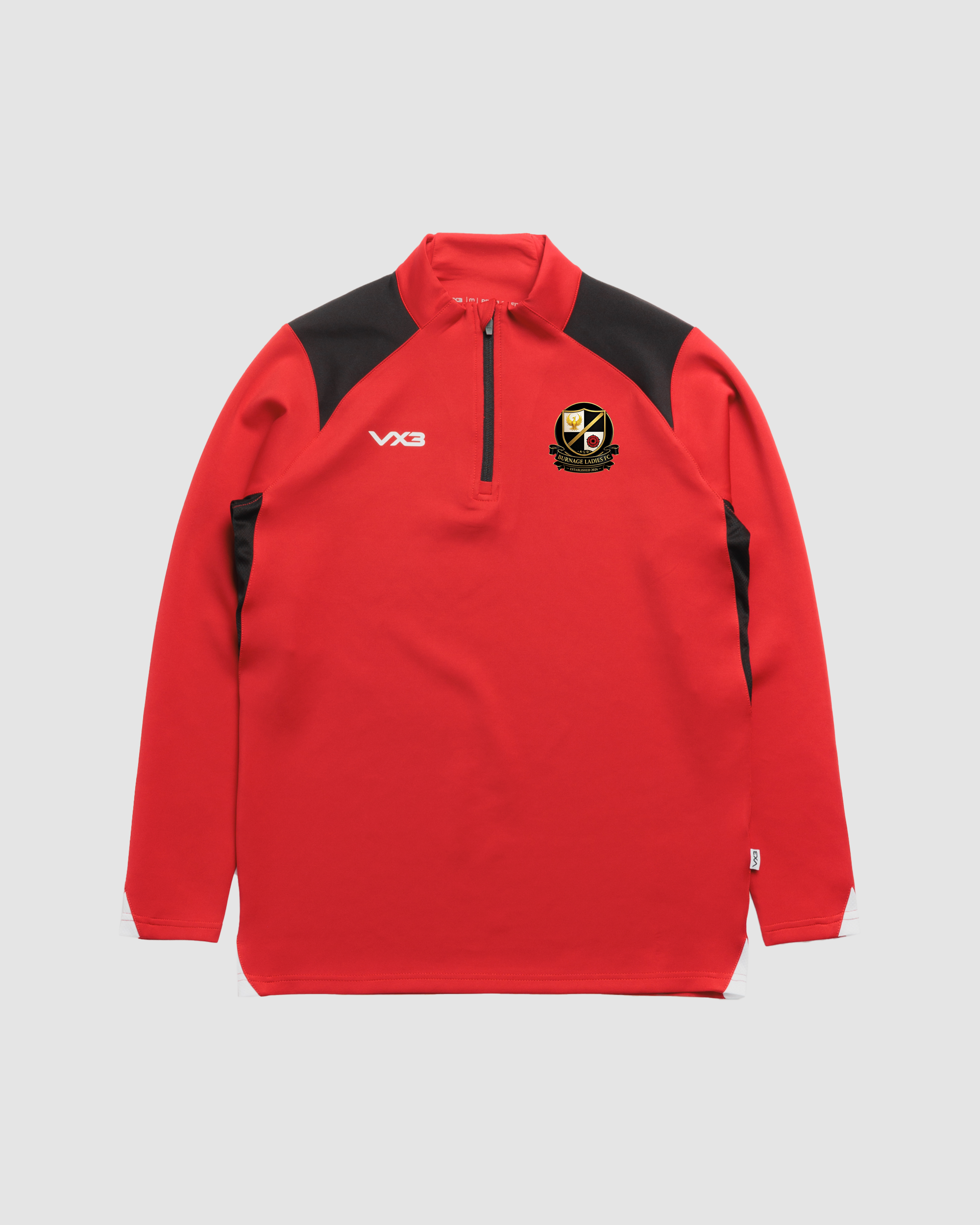 Burnage Ladies FC Players Vertex Quarter Zip