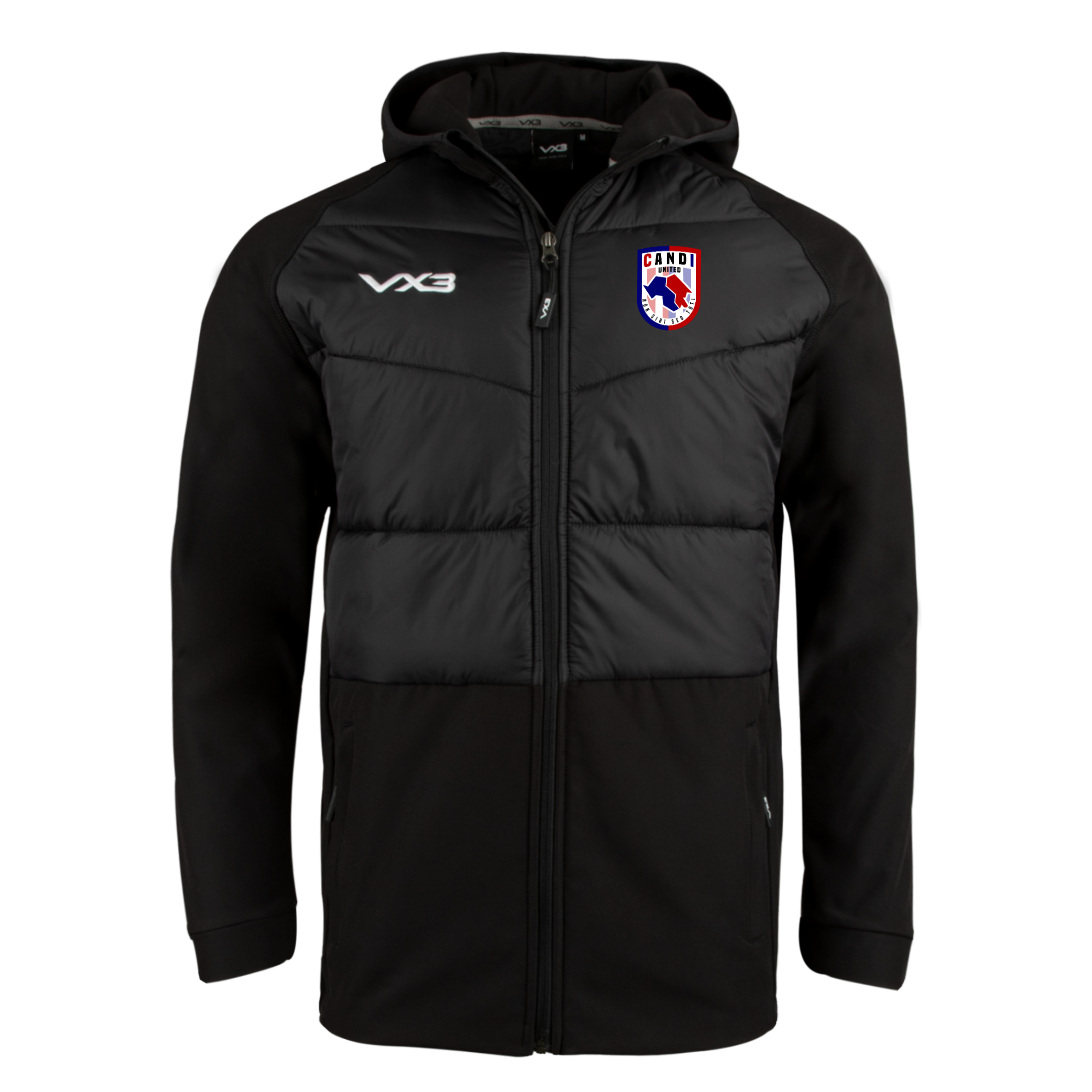 Camden & Islington United FC Tempest Hybrid Jacket Black