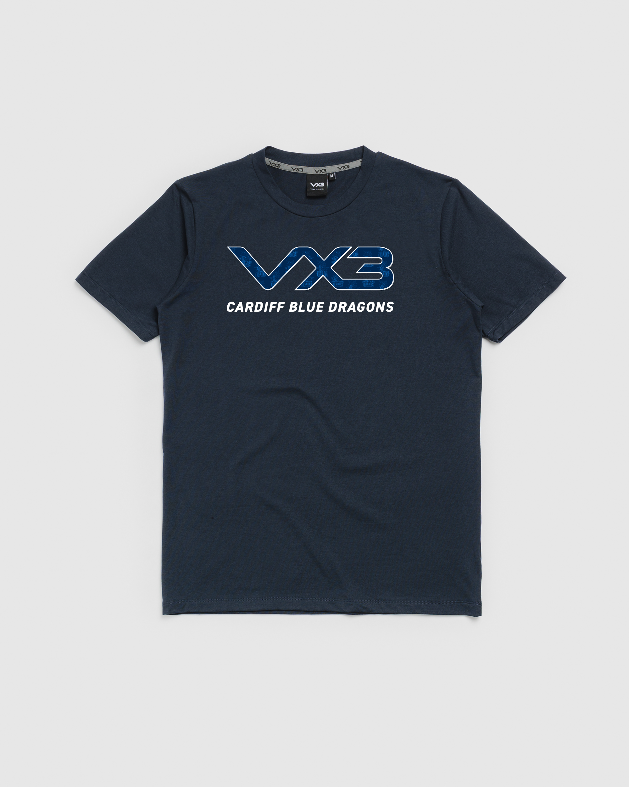 Cardiff Blue Dragons RL Navy Invicta Club Tee