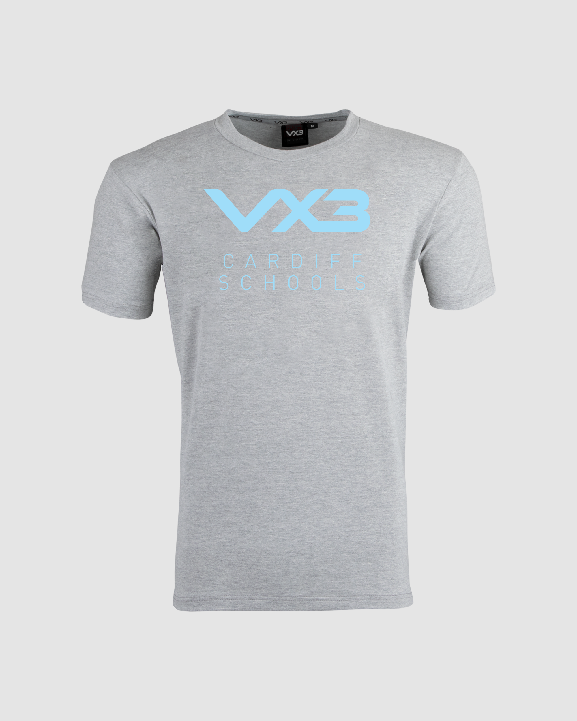 Cardiff Schools Rugby Marl Grey Invicta Tee