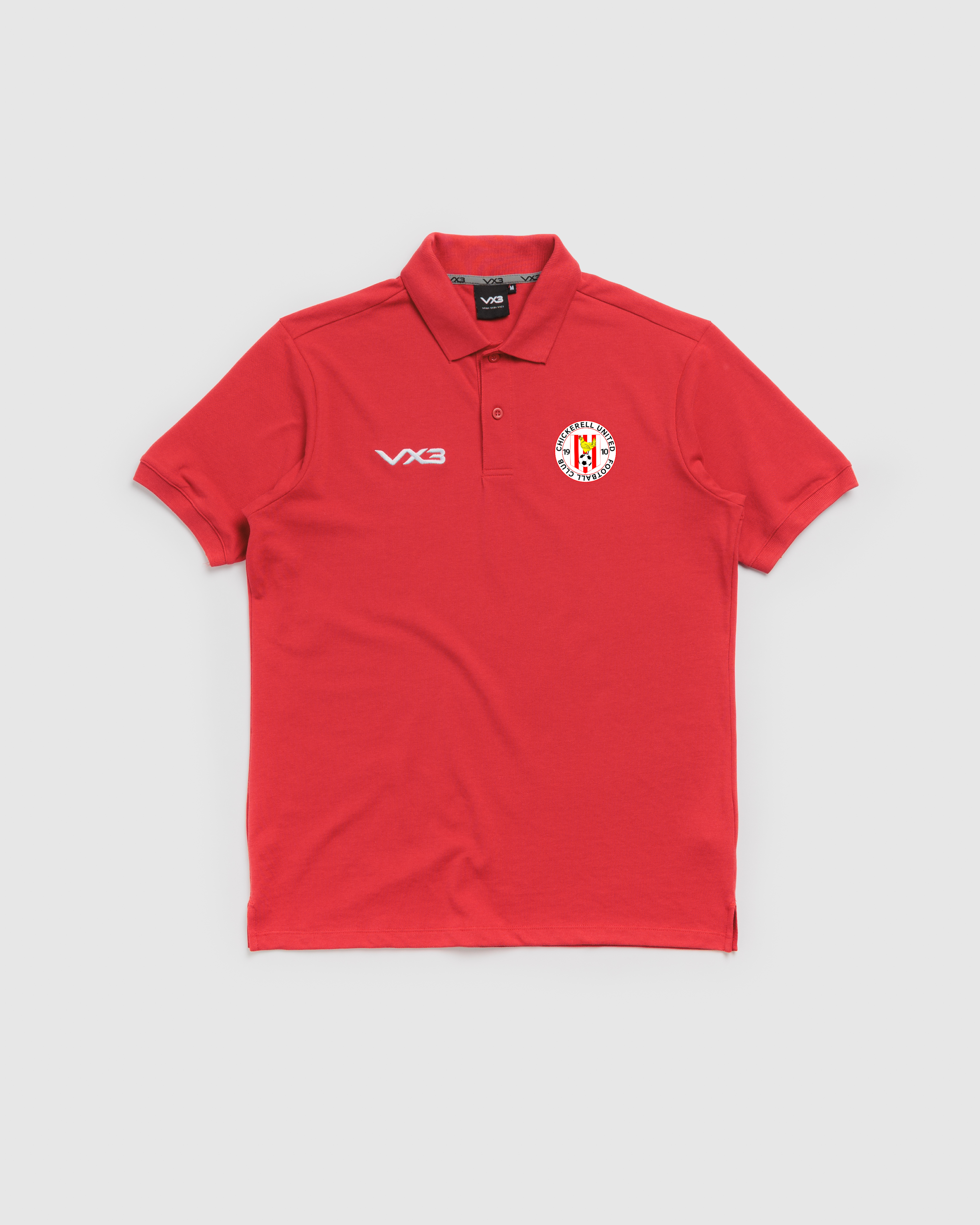 Chickerell United FC Primus Polo Shirt Red