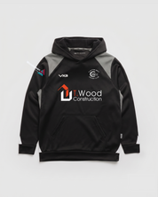 Clayton West Cricket Vertex Hoodie -Black/Grey/White