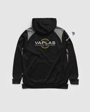 Clayton West Cricket Vertex Youth Hoodie -Black/Grey/White
