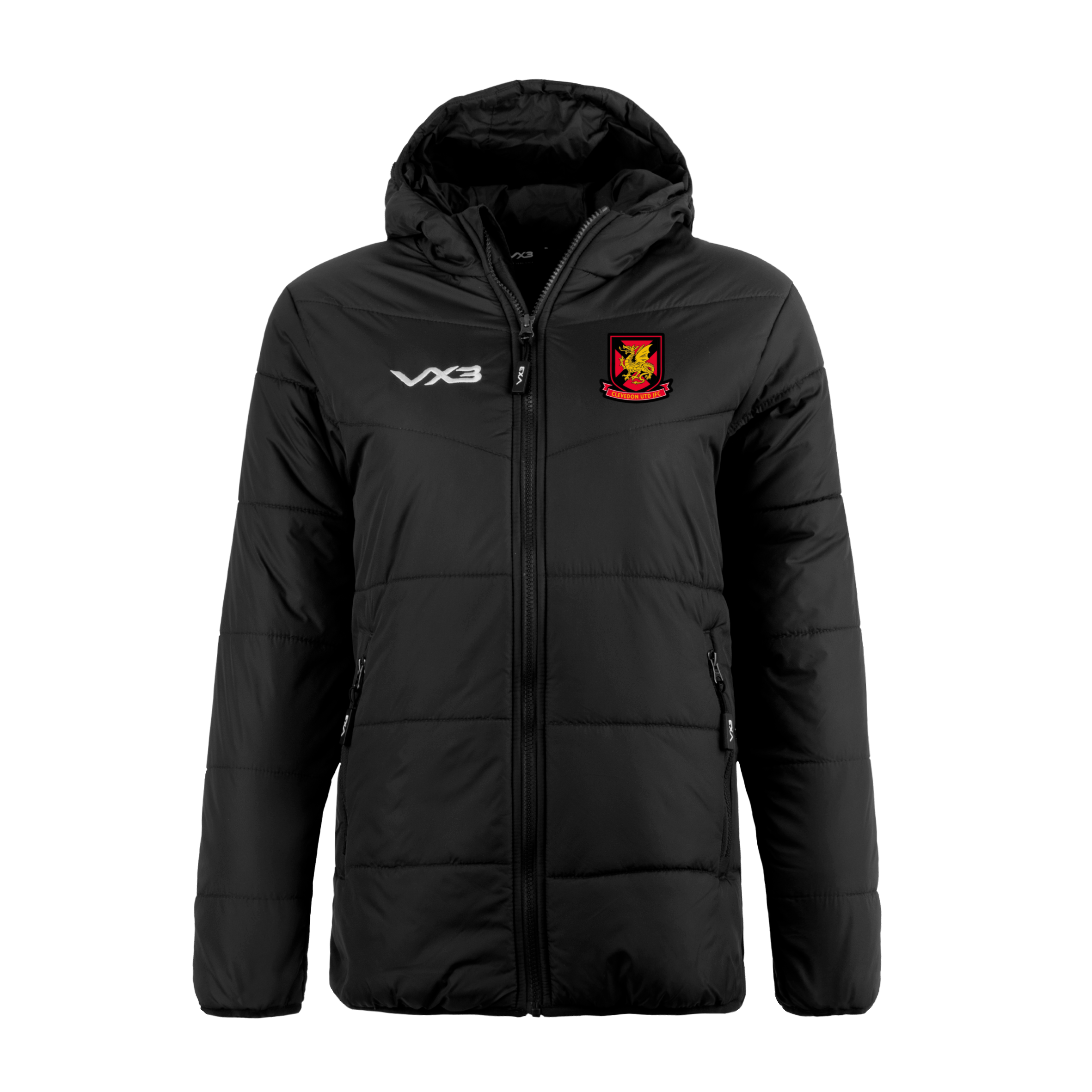 Clevedon United Juniors Lorica Quilted Jacket Ladies