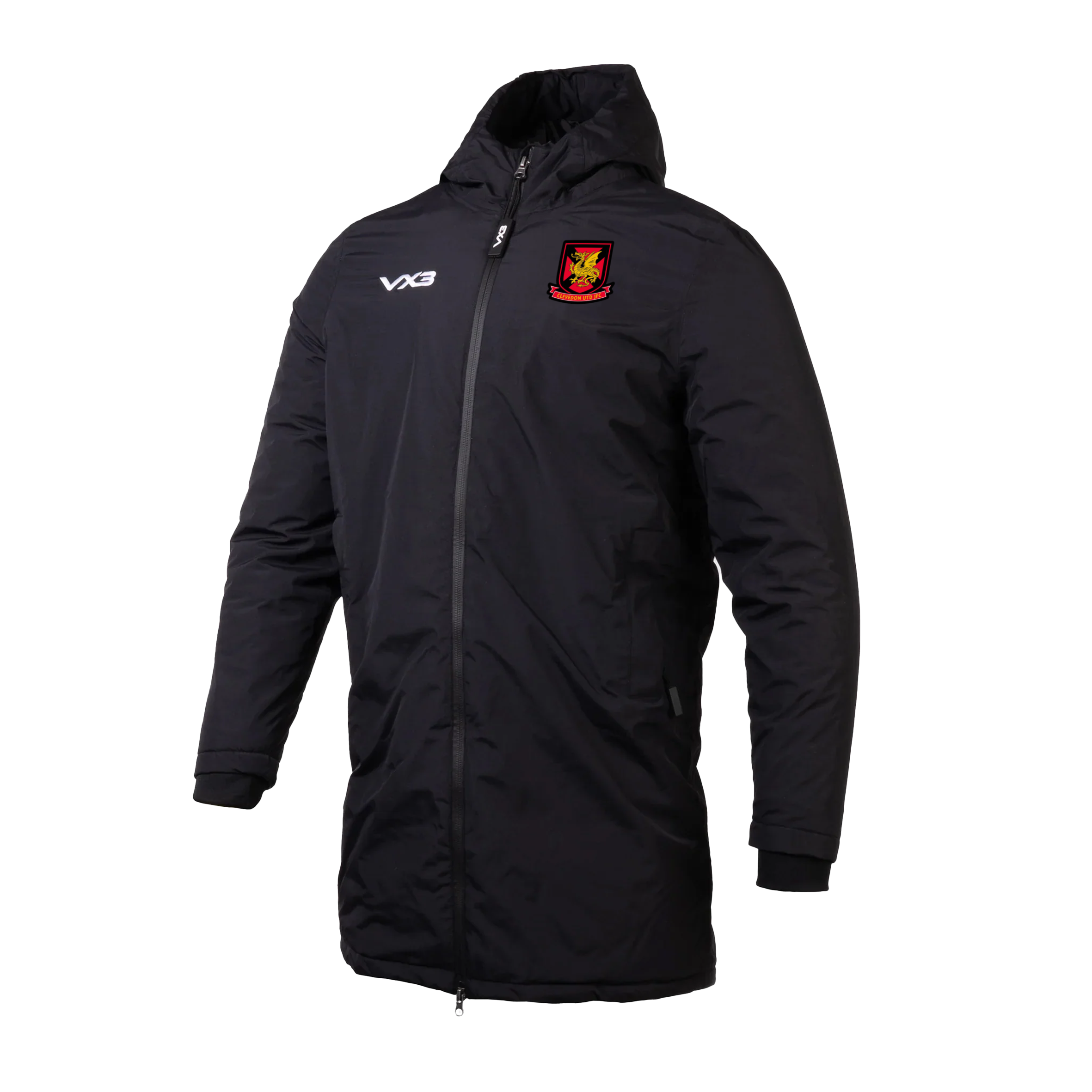 Clevedon United Juniors Nero Managers Jacket