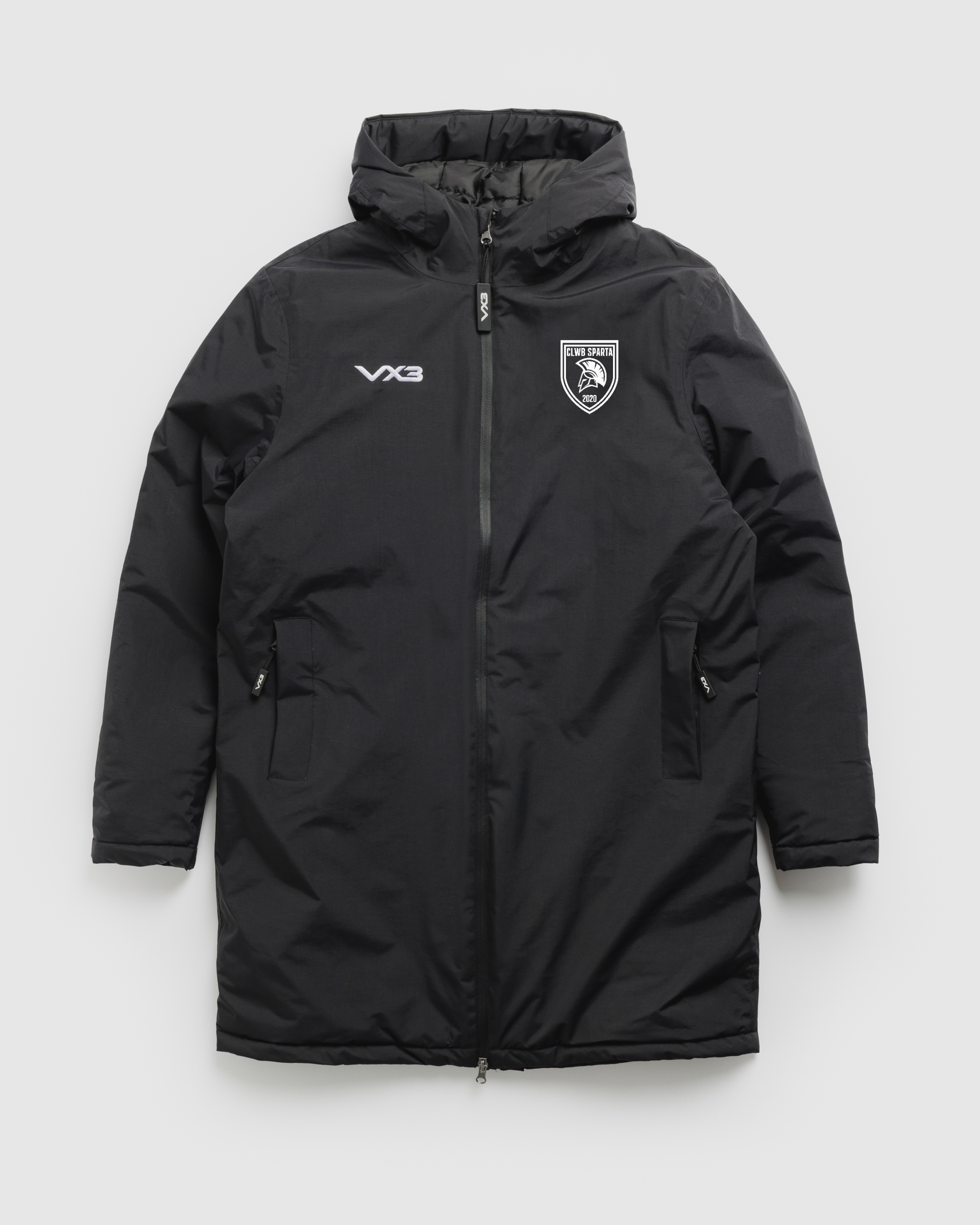 Clwb Sparta Nero Managers Jacket